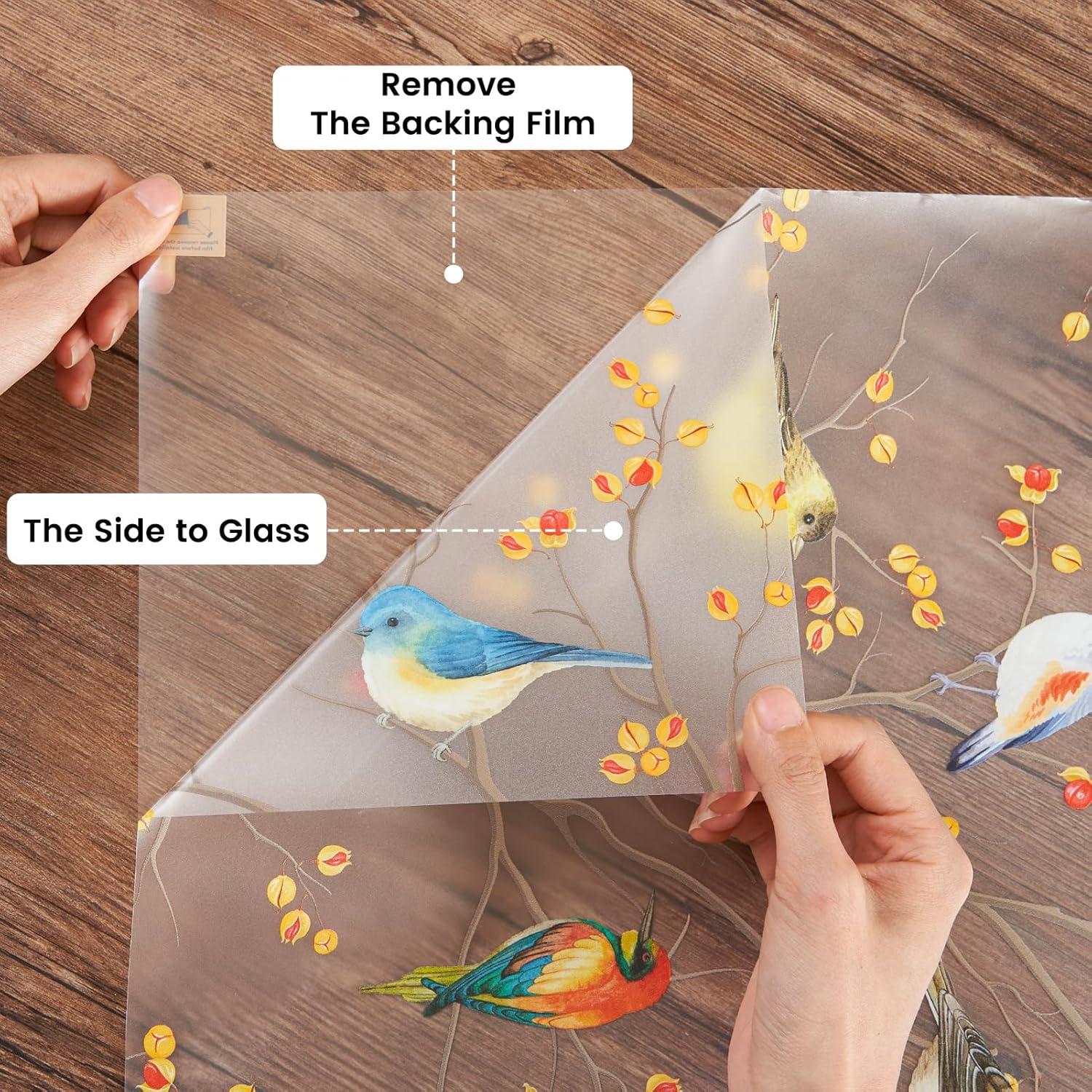 Película de Ventana Templada DKTIE 45x200cm Privacidad UV2