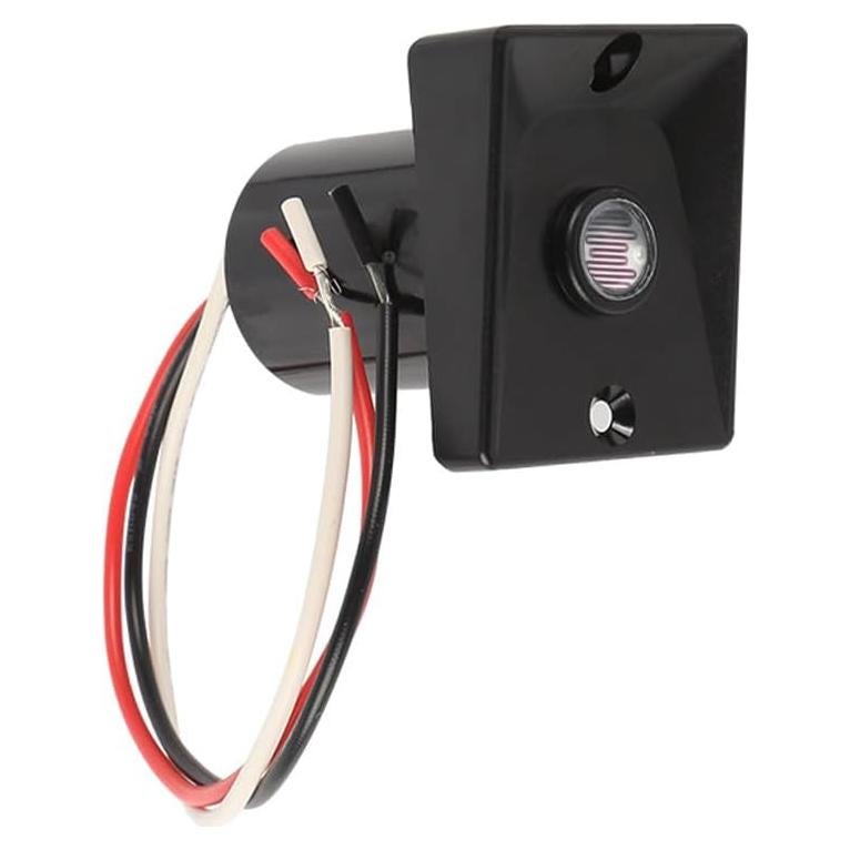 Sensor Fotoelétrico HQRP para Luces Exteriores 120V