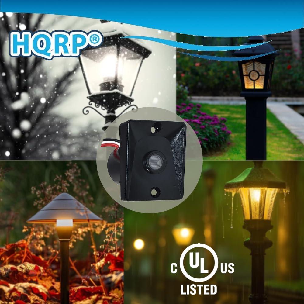 Sensor Fotoelétrico HQRP para Luces Exteriores 120V