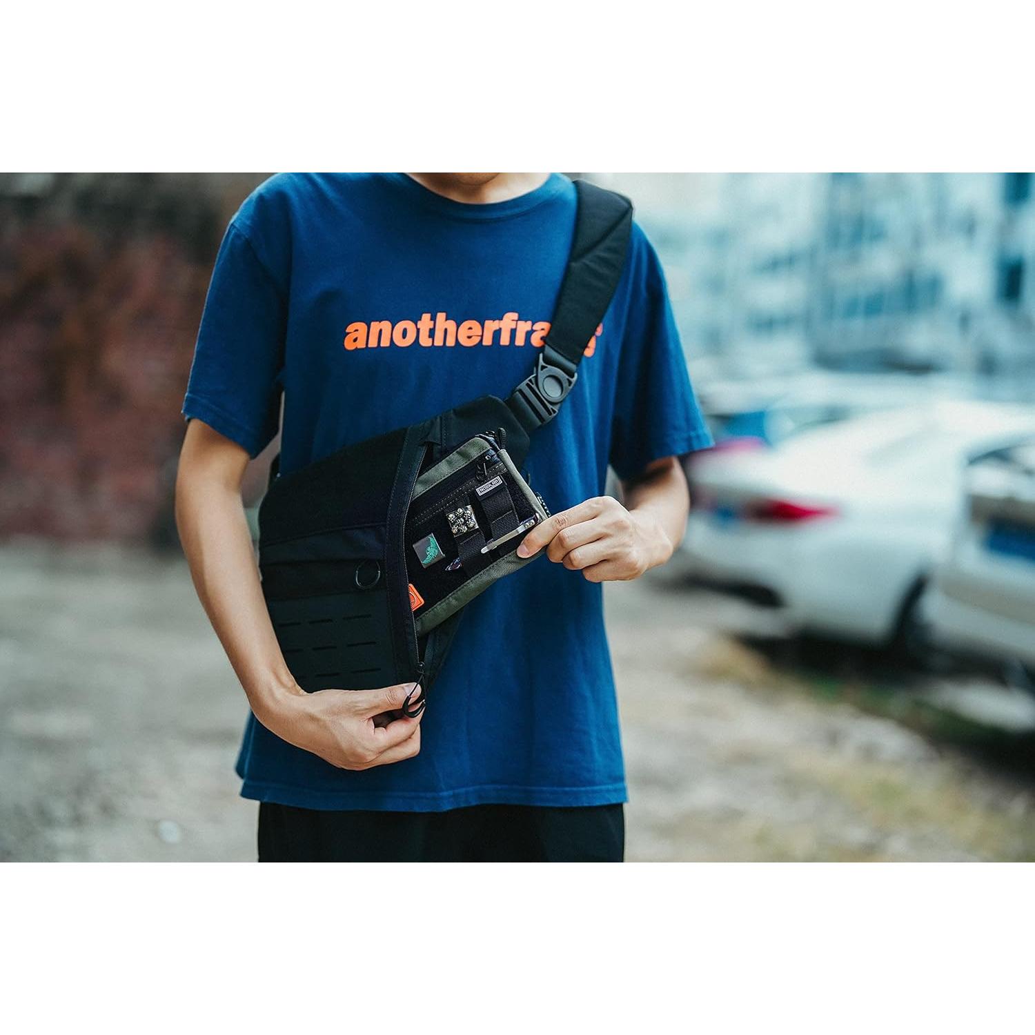 Organizador de Bolsas TACTICAL GEEK Block H EDC Nylon Negro