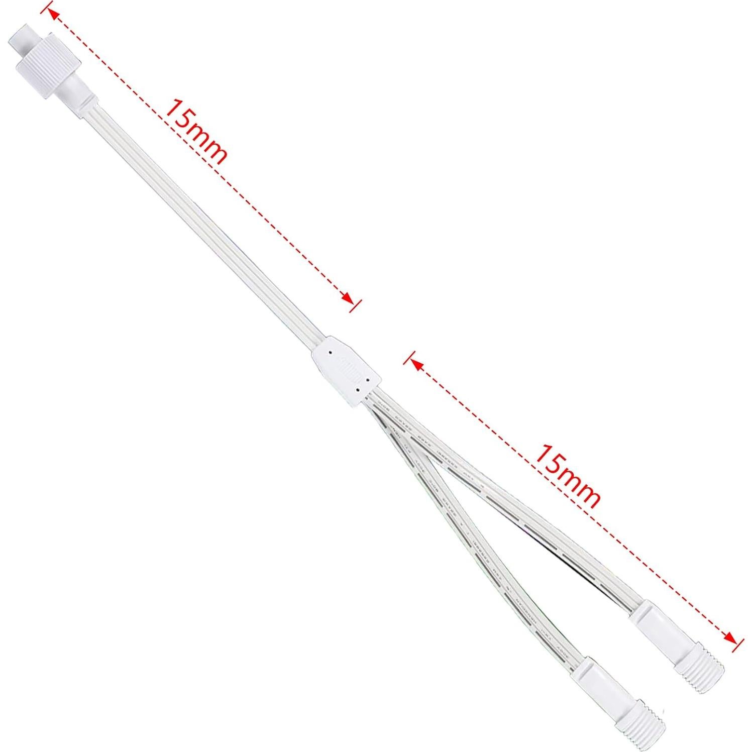 Conector Y 3 Pines IP68 EZLights para Luces Govee V1