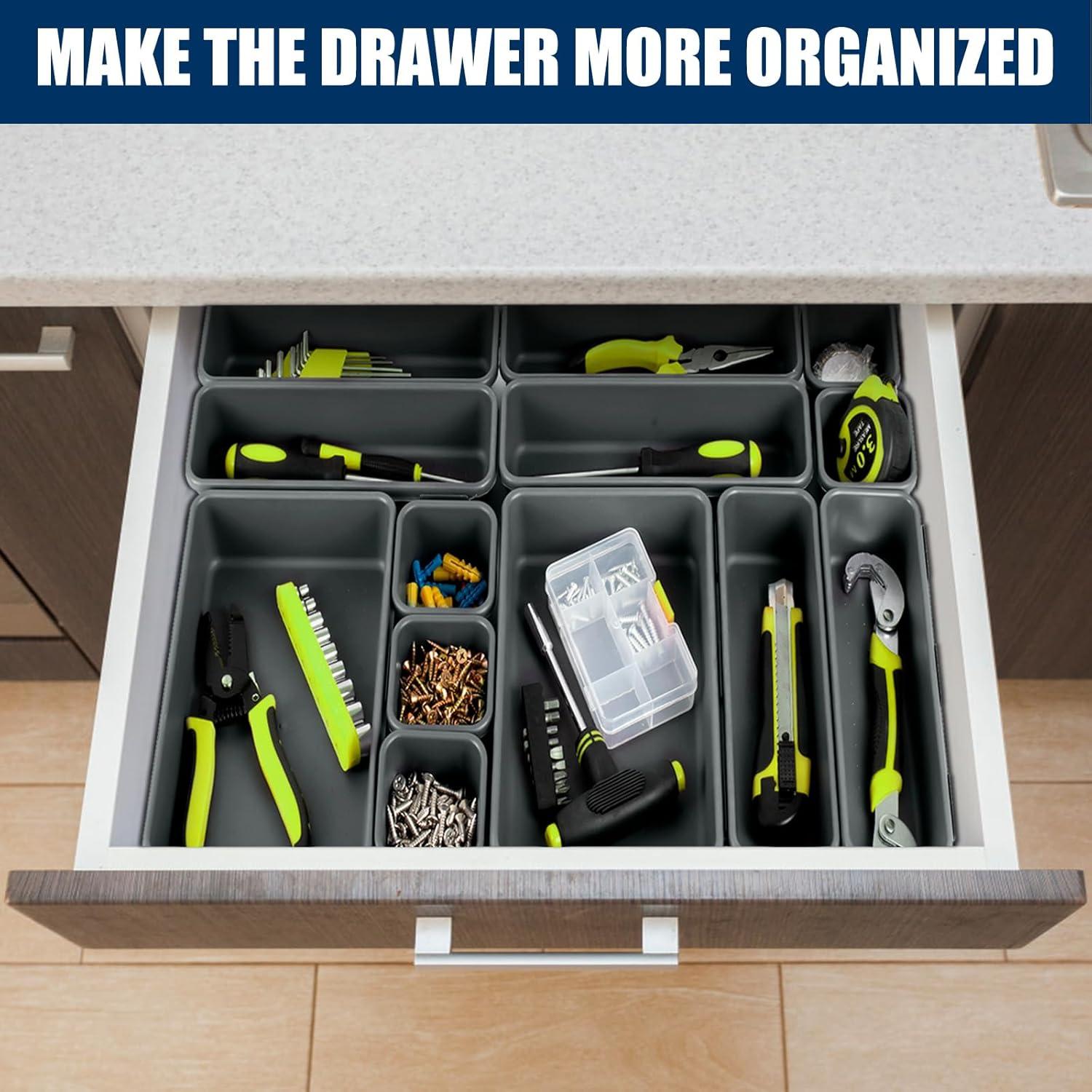 Organizador de Bandeja para Caja de Herramientas TaoTazon 68PCS