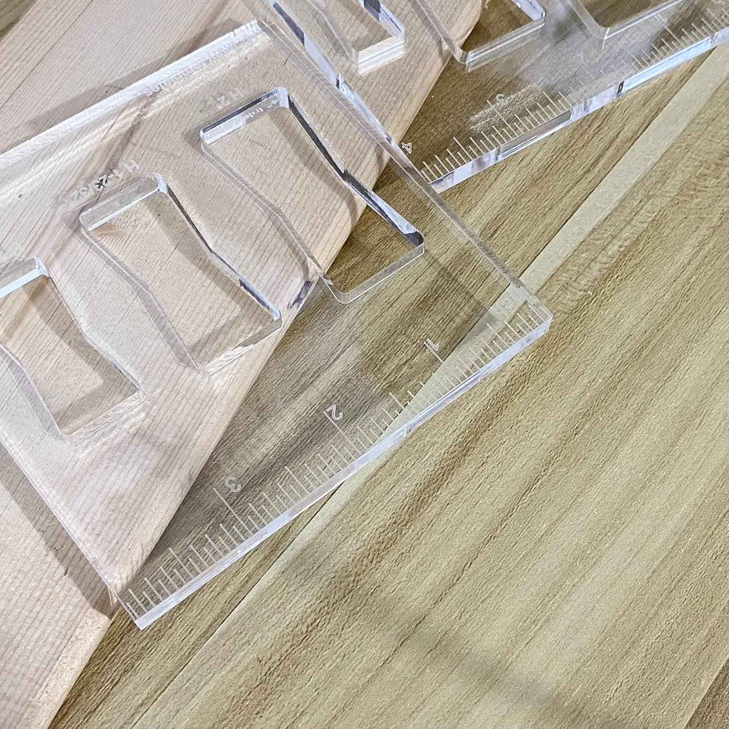 Plantilla de Router Decorativa Mariposa WIMNISV - Paquete de 3