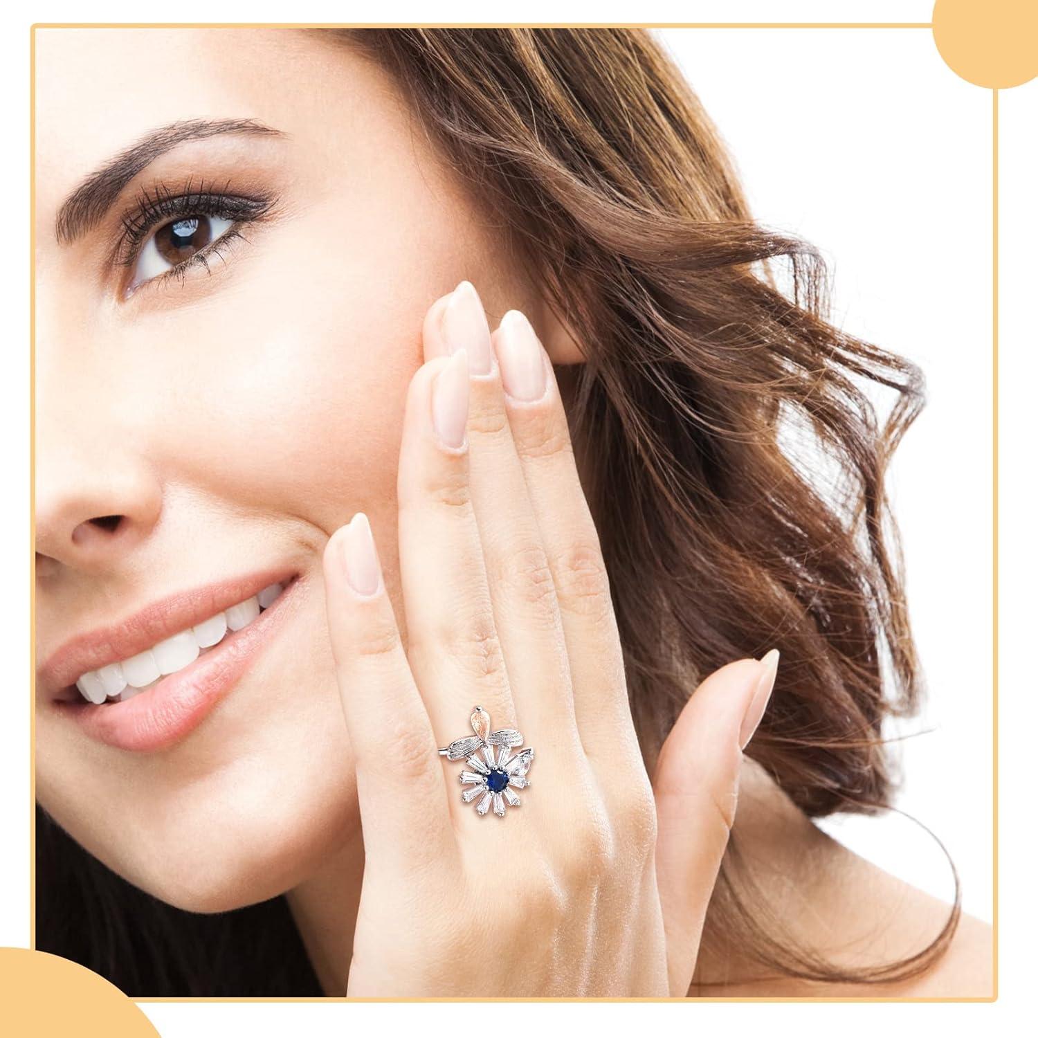 MTLEE 12 Anillos Antiestrés Acero Inoxidable y Titanio