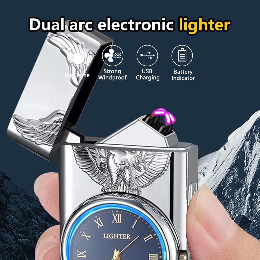 Encendedor Eléctrico GADATOP Eagle Plasma USB a Prueba de Viento