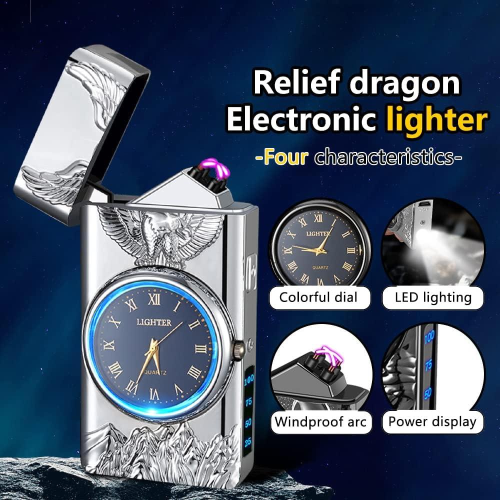 Encendedor Eléctrico GADATOP Eagle Plasma USB a Prueba de Viento