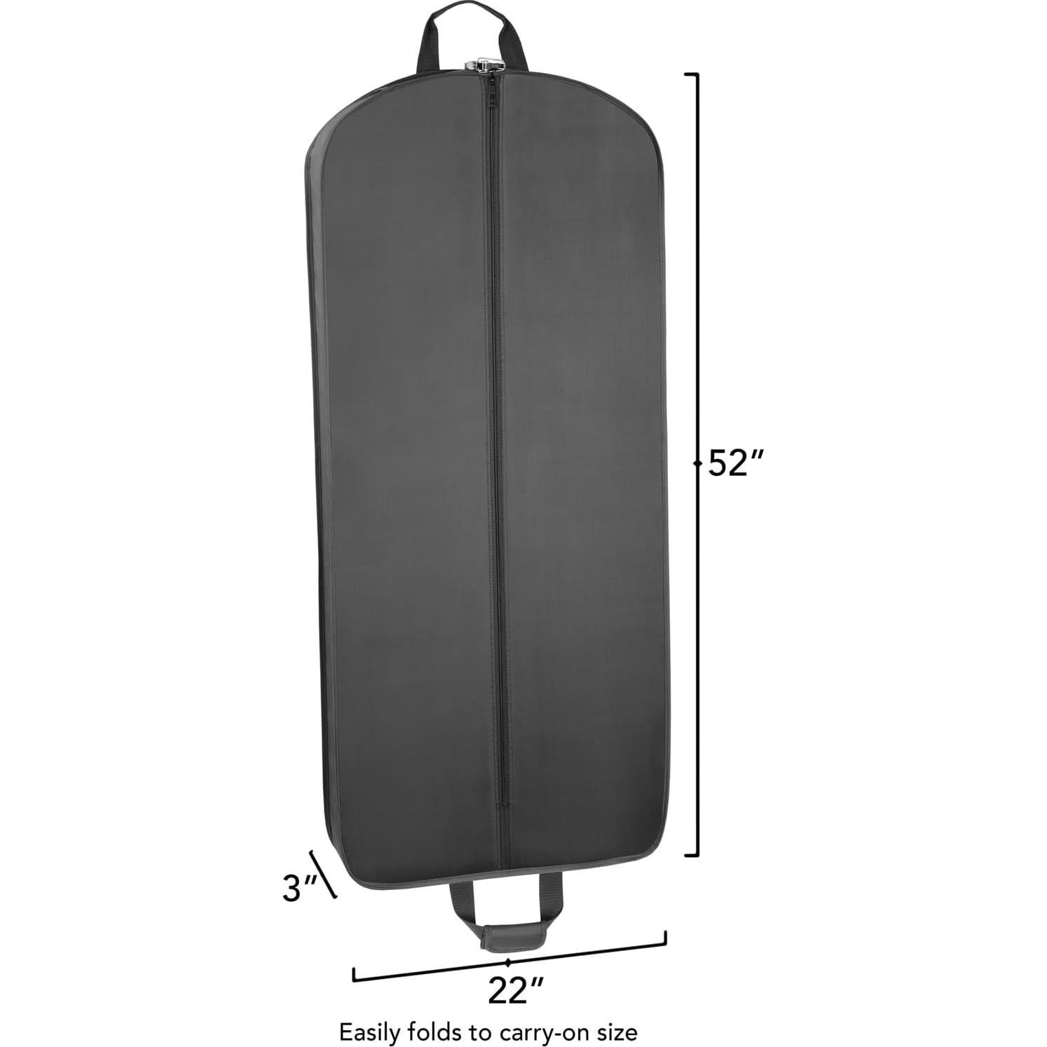 Bolsa de Viaje Deluxe WallyBags 132 cm Negra para Prendas