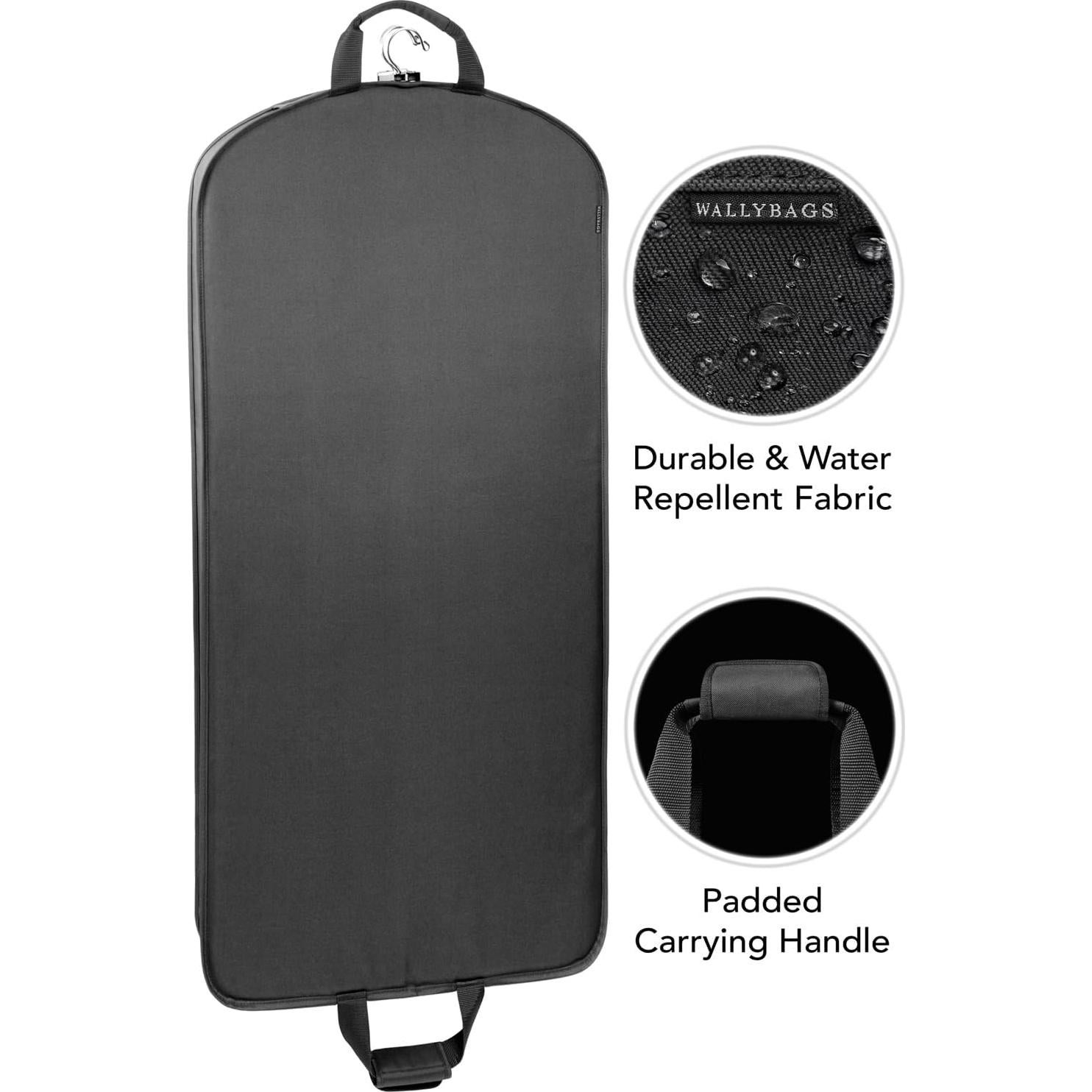 Bolsa de Viaje Deluxe WallyBags 132 cm Negra para Prendas