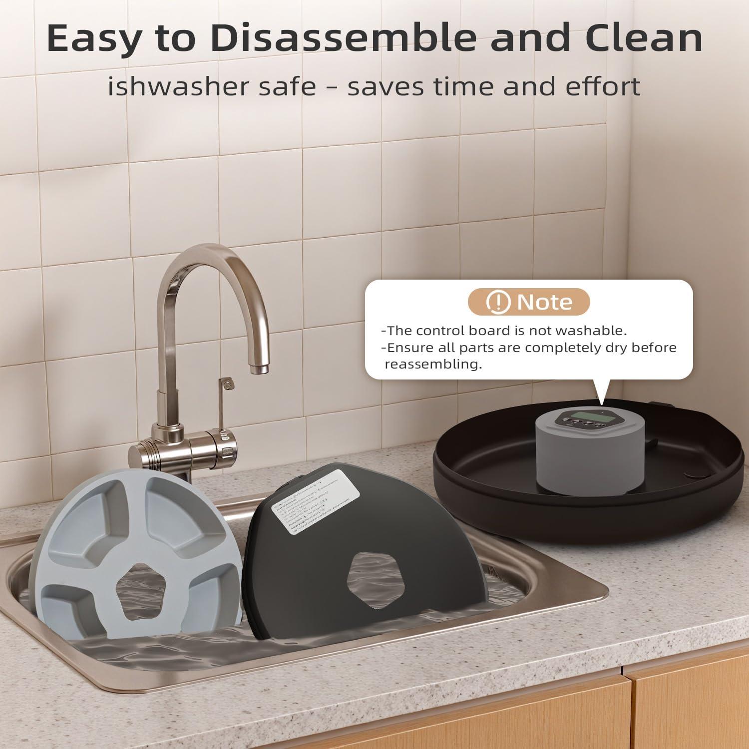 Dispensador Automático de Comida ITSCUTE para Mascotas 5 Comidas