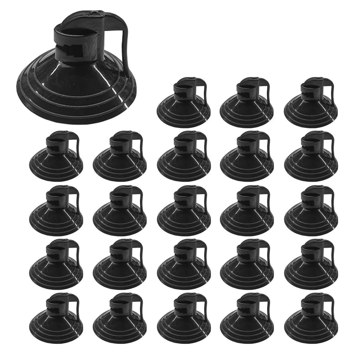 24 Ventosas de Parabrisas UHANBUT para Visera Solar - PVC