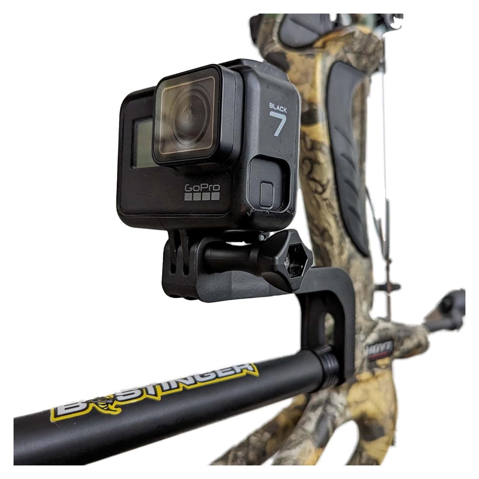 Soporte de cámara de acción StaBowMount para arco compuesto