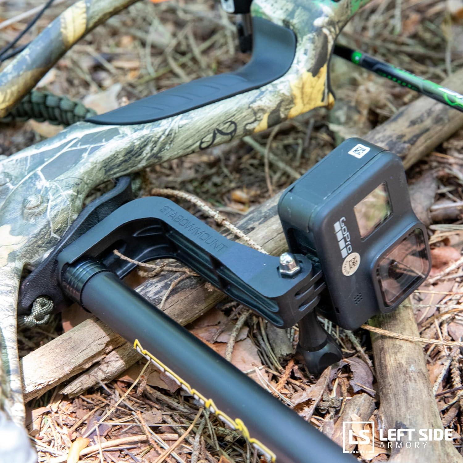 Soporte de cámara de acción StaBowMount para arco compuesto