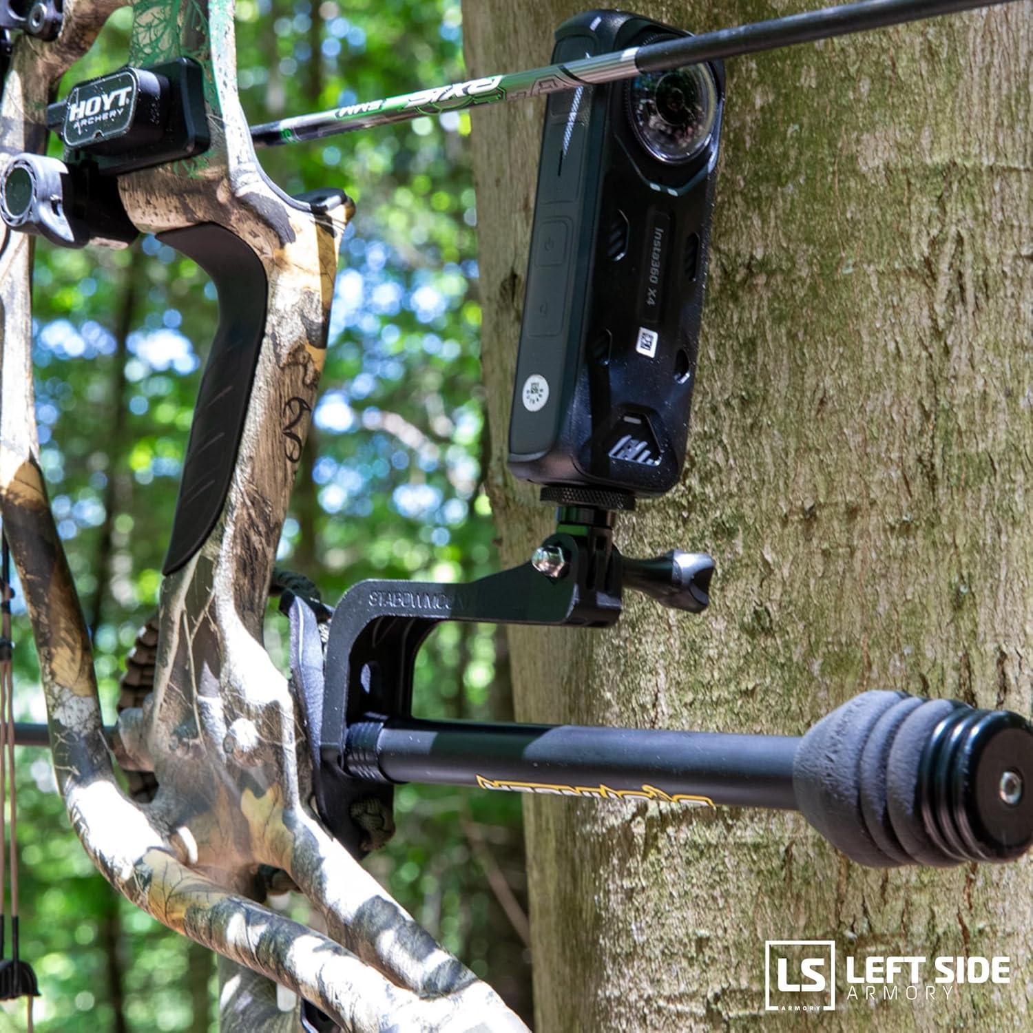 Soporte de cámara de acción StaBowMount para arco compuesto