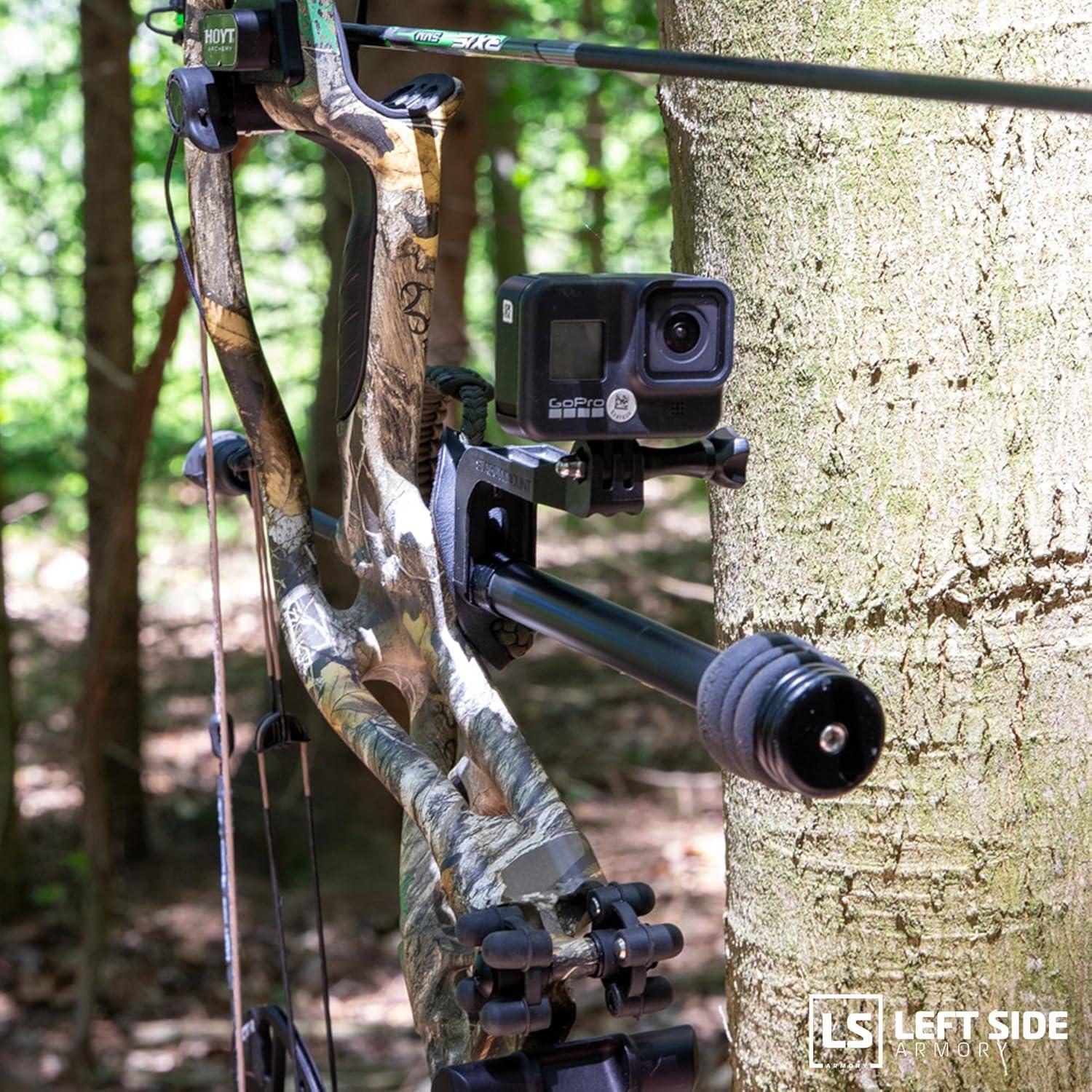 Soporte de cámara de acción StaBowMount para arco compuesto