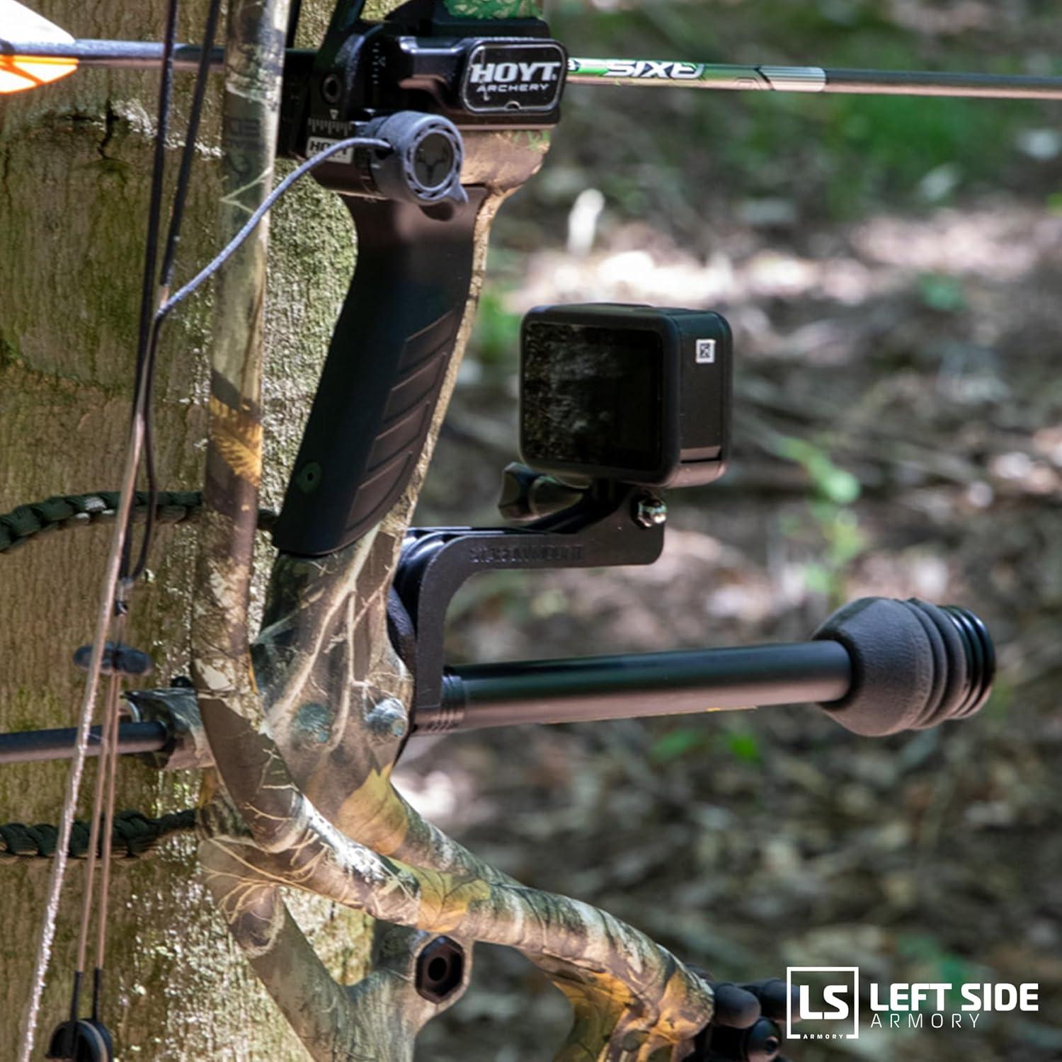 Soporte de cámara de acción StaBowMount para arco compuesto