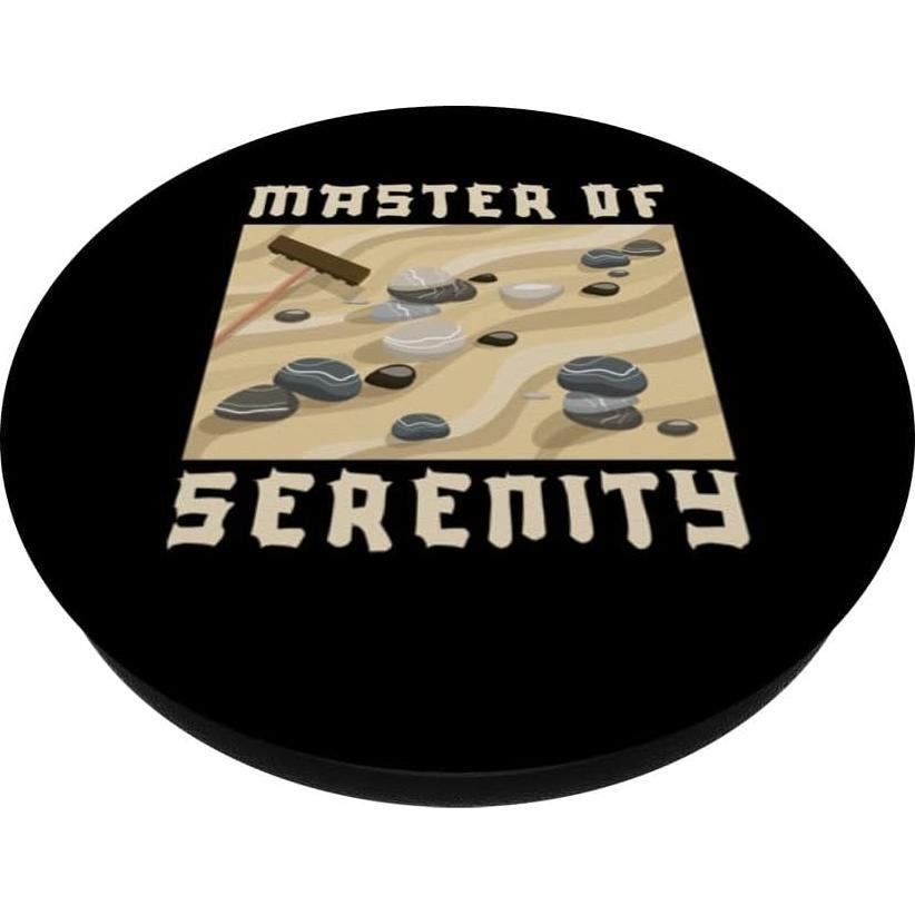 PopSockets Adhesivo PopGrip Jardín Zen Maestro de la Serenidad