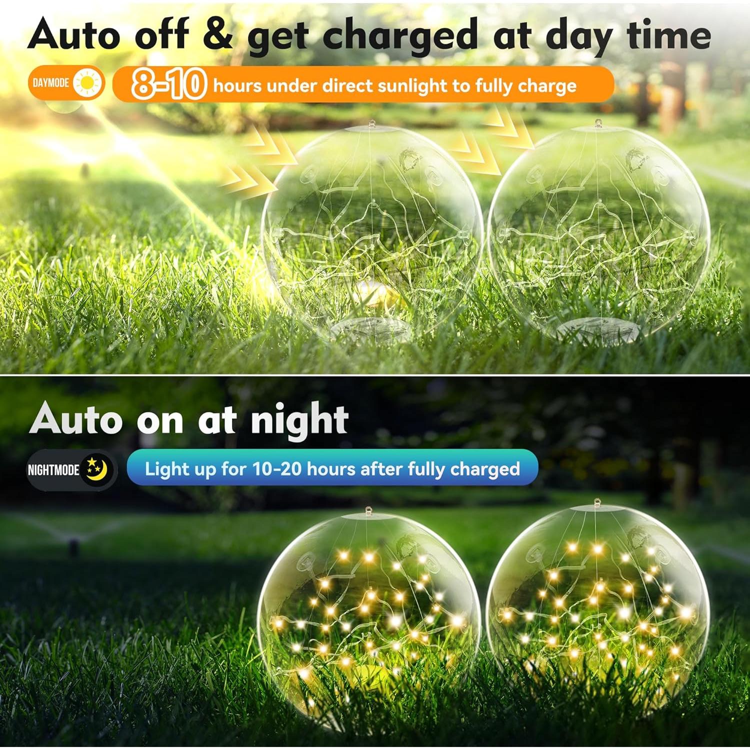 Luz Flotante Solar WIND STAR 35.5 cm Control Remoto 3 Modos