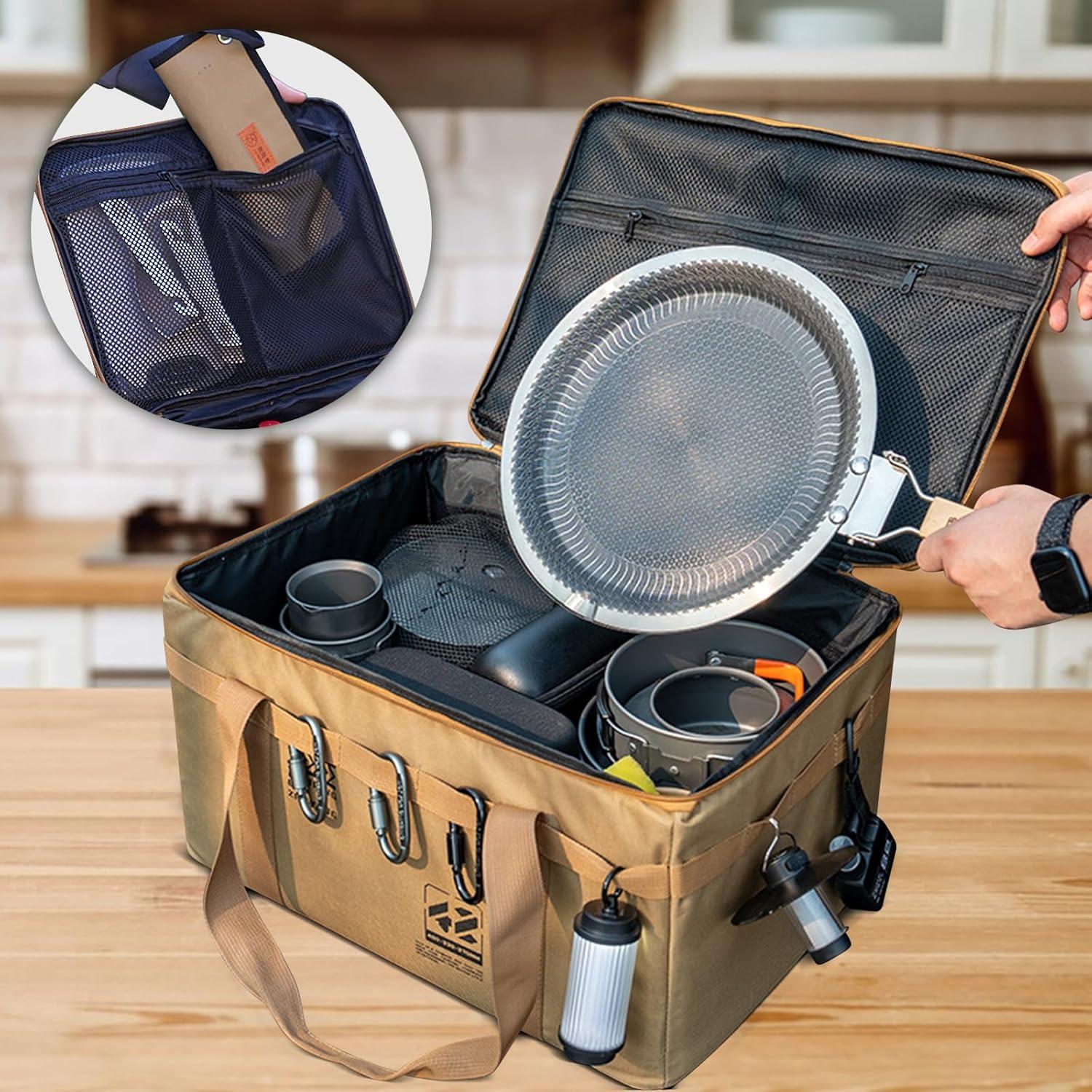 Bolsa de Almacenamiento Táctica OuYezy 42L Impermeable Verde