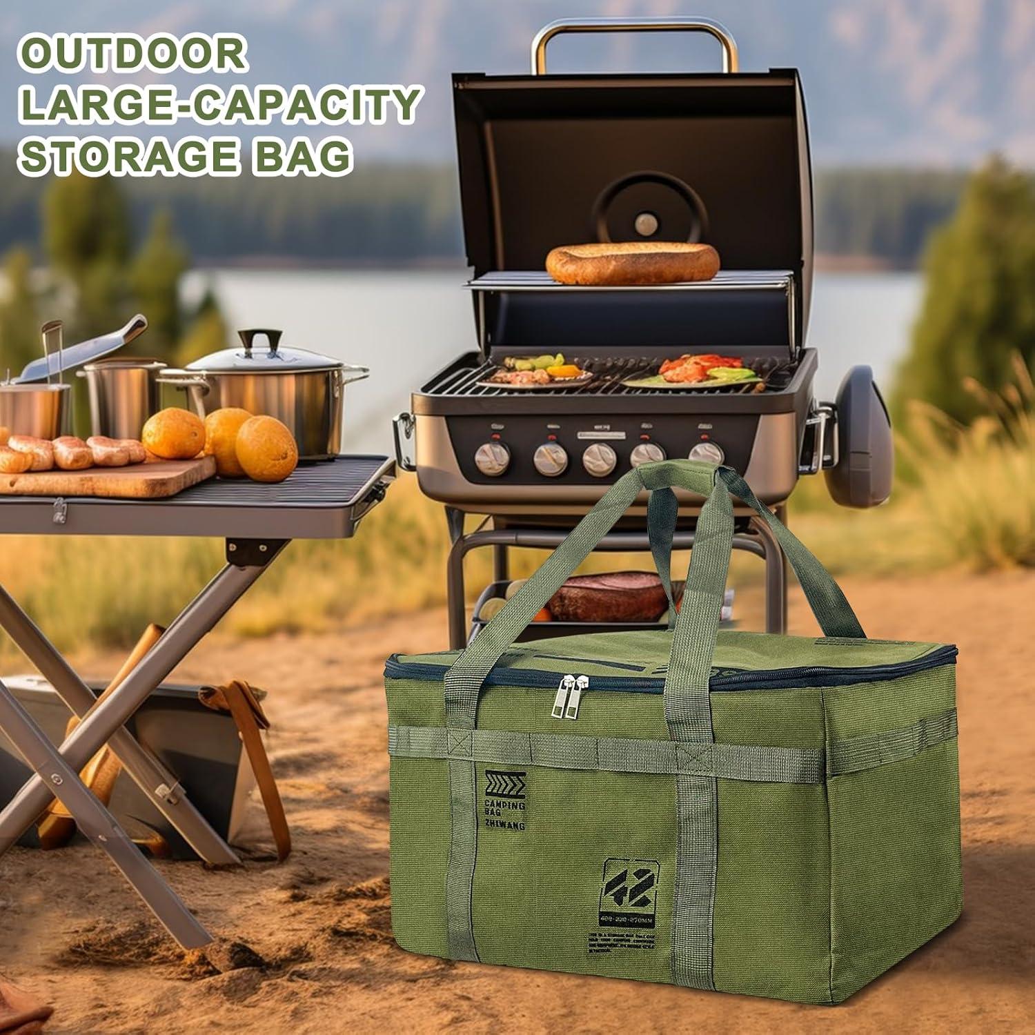 Bolsa de Almacenamiento Táctica OuYezy 42L Impermeable Verde