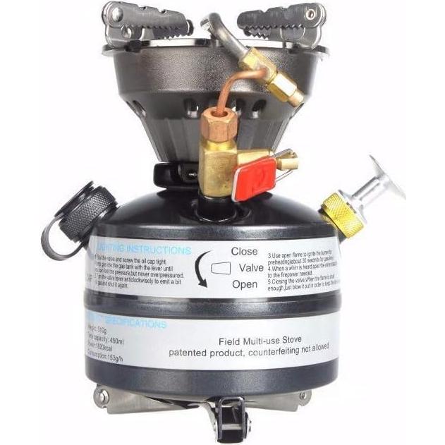 Estufa de Gasolina Portátil DUZHONG 2117W para Camping