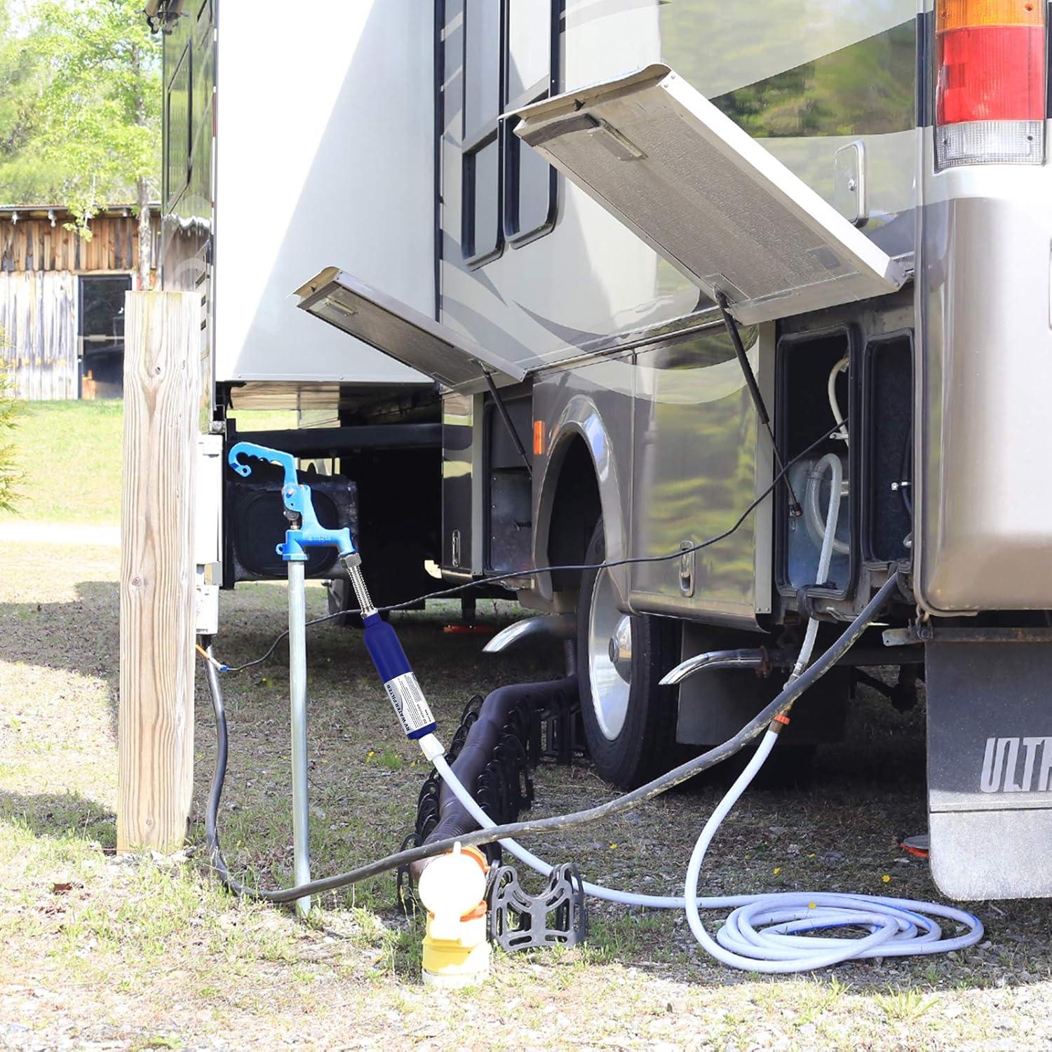 Filtro de Agua Inline PAULINN RV - 2 Unidades, Reduce Cloro