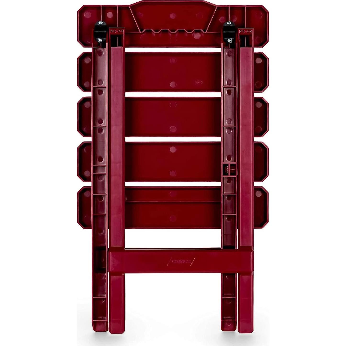 Mesa Lateral Plegable Camco 51684 Roja para Exterior 30.48x35.56cm