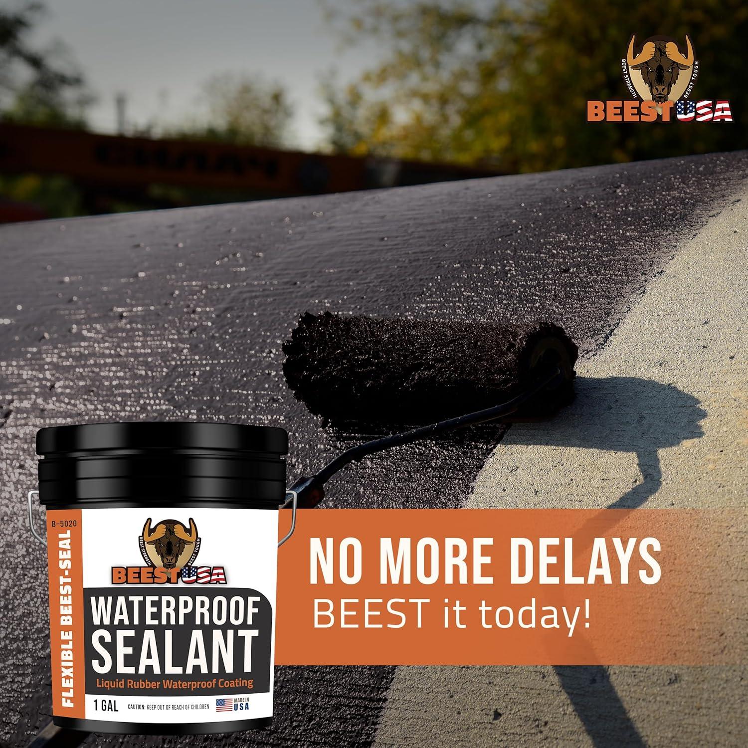 Sellador Impermeable BEEST 1 Galón para Techos y Fundaciones