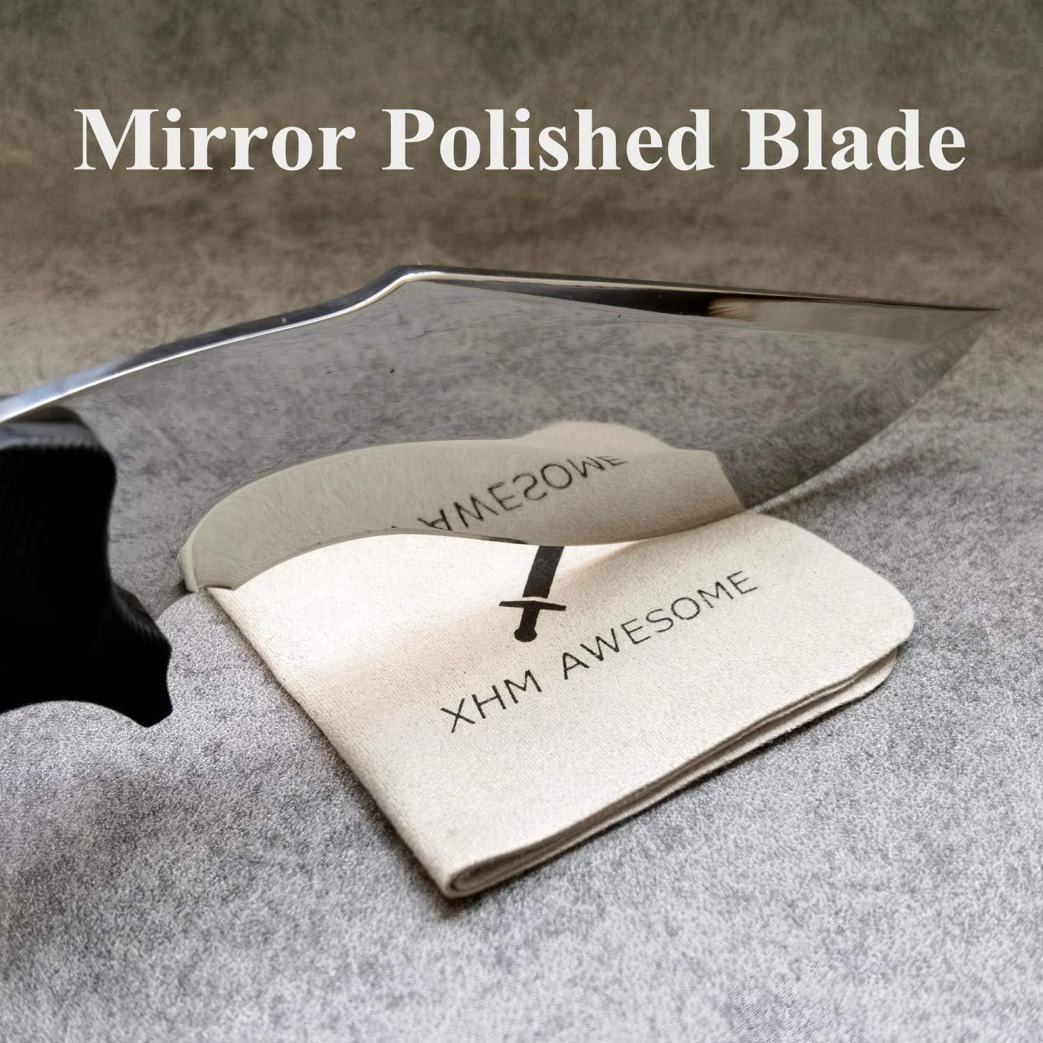 Cuchillo Kukri XHM Awesome 25.4 cm Acero 9Cr18Mov con Funda Kydex