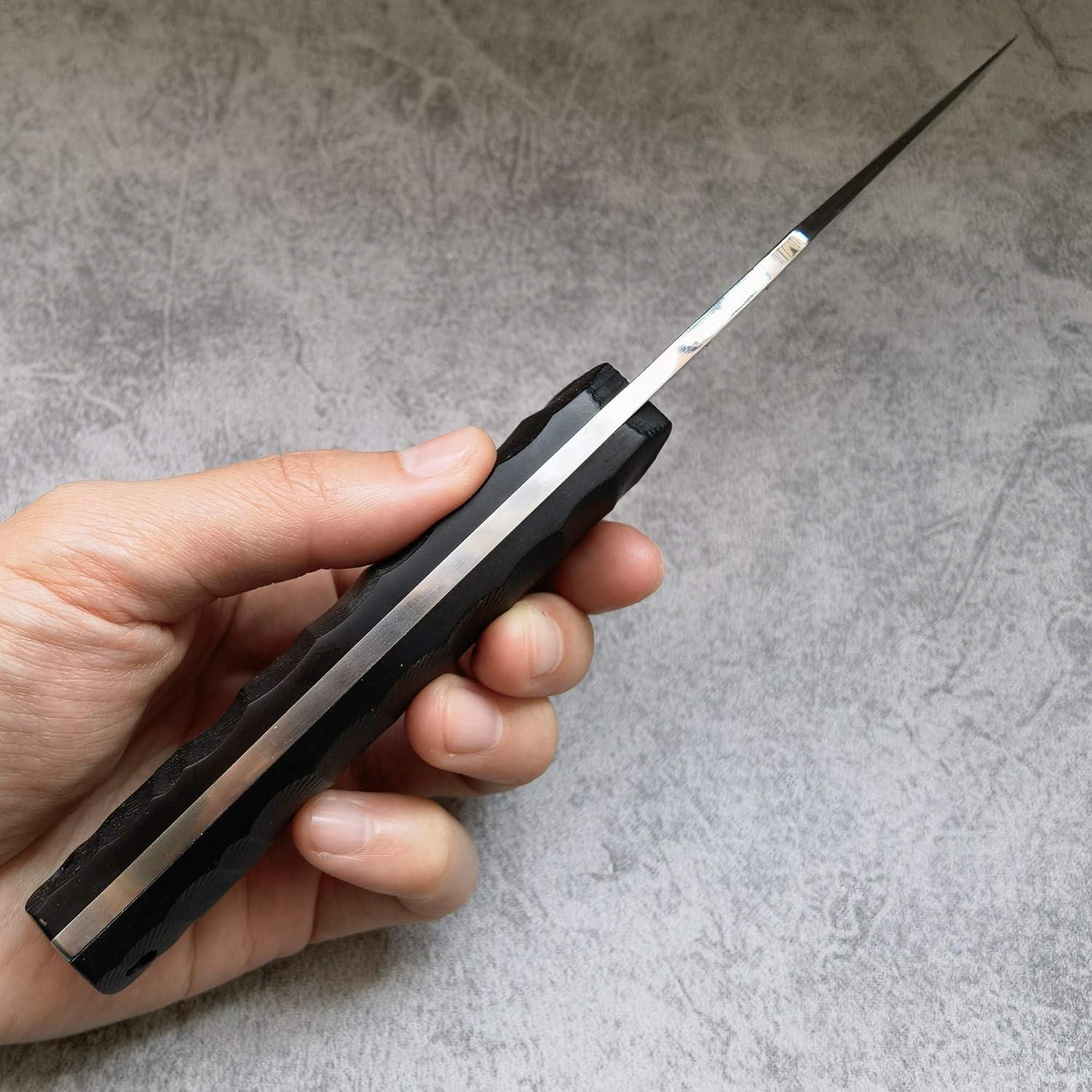 Cuchillo Kukri XHM Awesome 25.4 cm Acero 9Cr18Mov con Funda Kydex