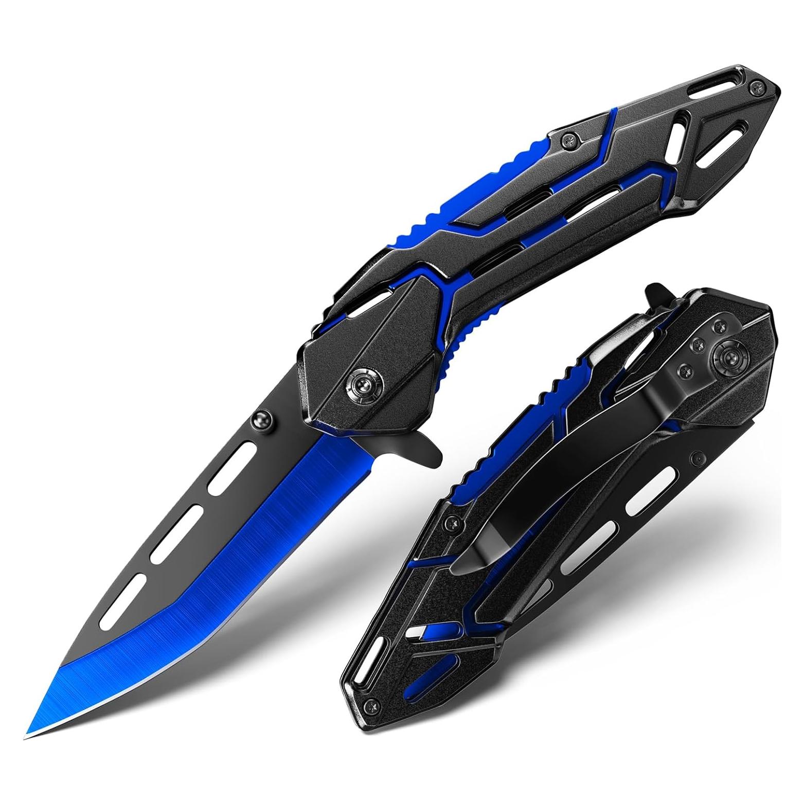 Cuchillo de Bolsillo Plegable GUANYISTO 20.3 cm Acero Inoxidable