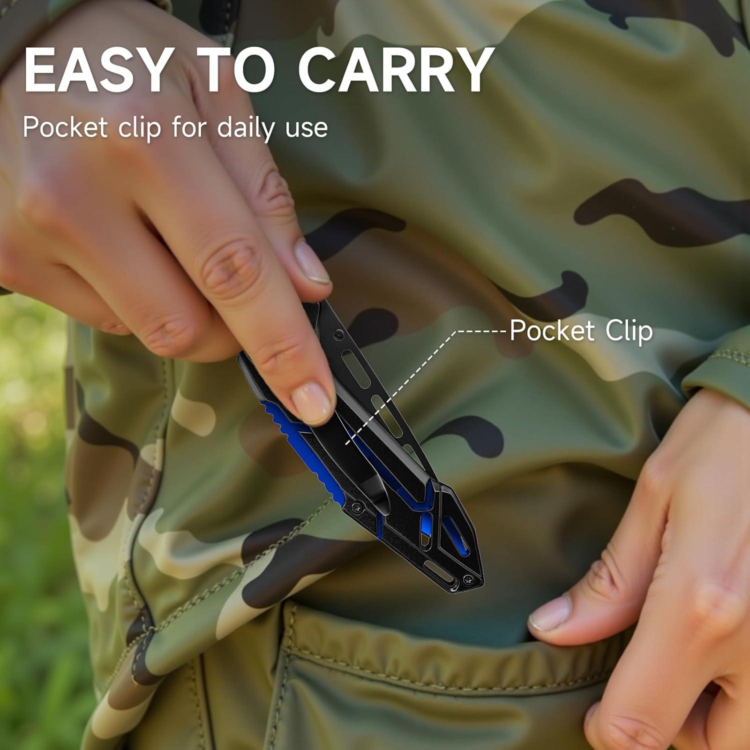 Cuchillo de Bolsillo Plegable GUANYISTO 20.3 cm Acero Inoxidable