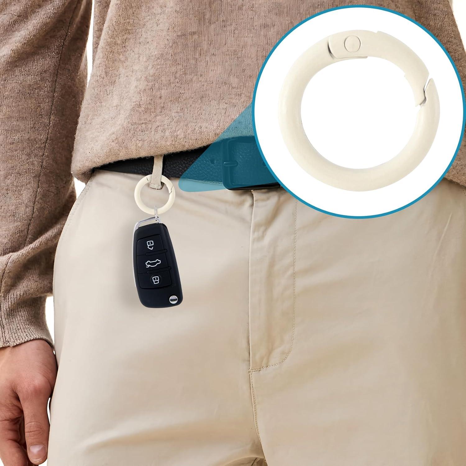 Anillos O de Primavera Winsyison 20pcs 23.5mm Zinc Multicolor