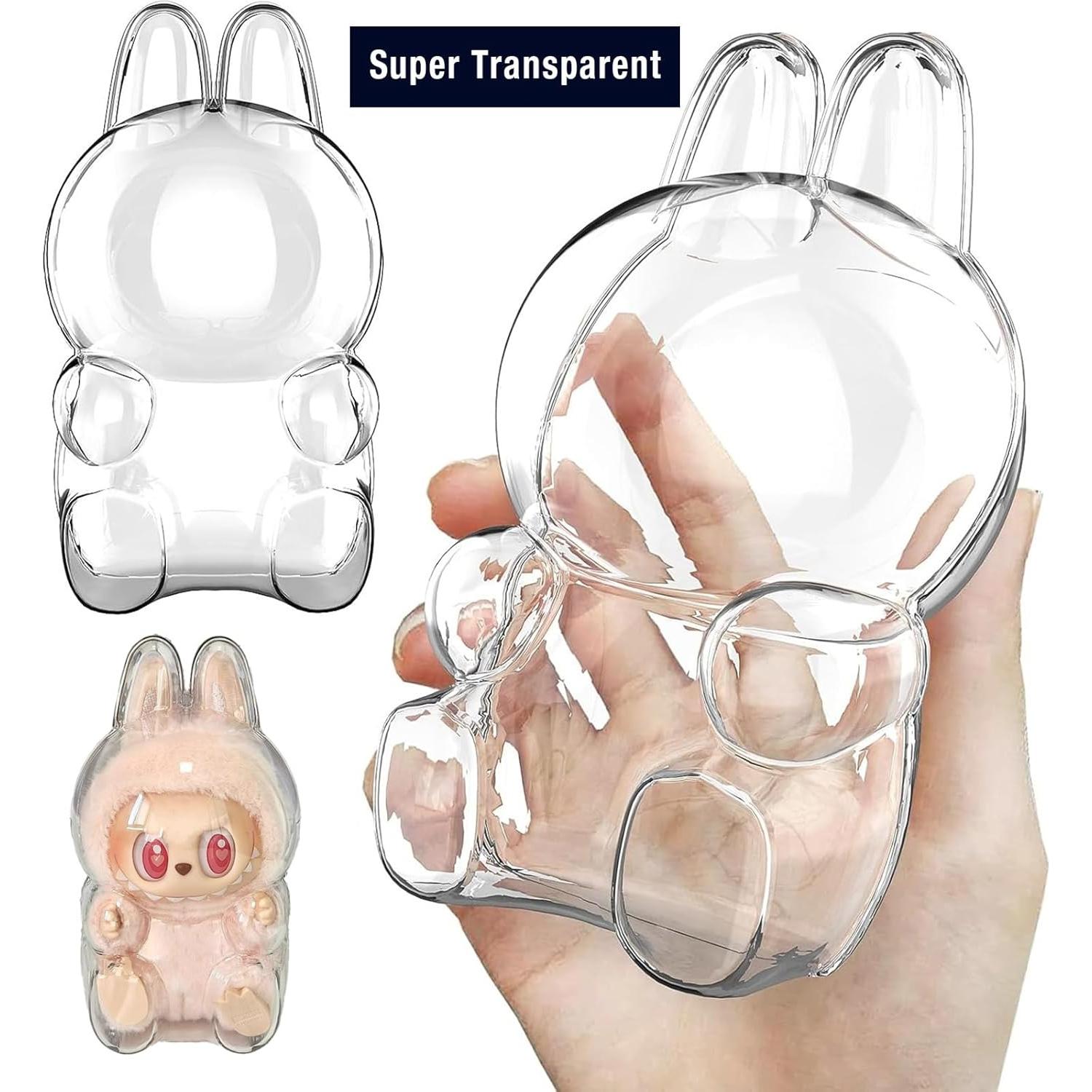 Funda Protectora Labubu para Caja de Exhibición 100% Policarbonato