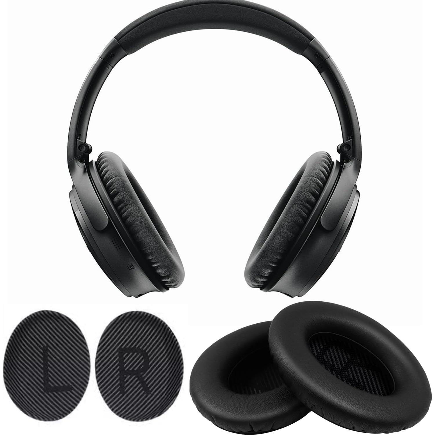 Almohadillas de Reemplazo HAOMUK para Bose QC35/QC25/QC15