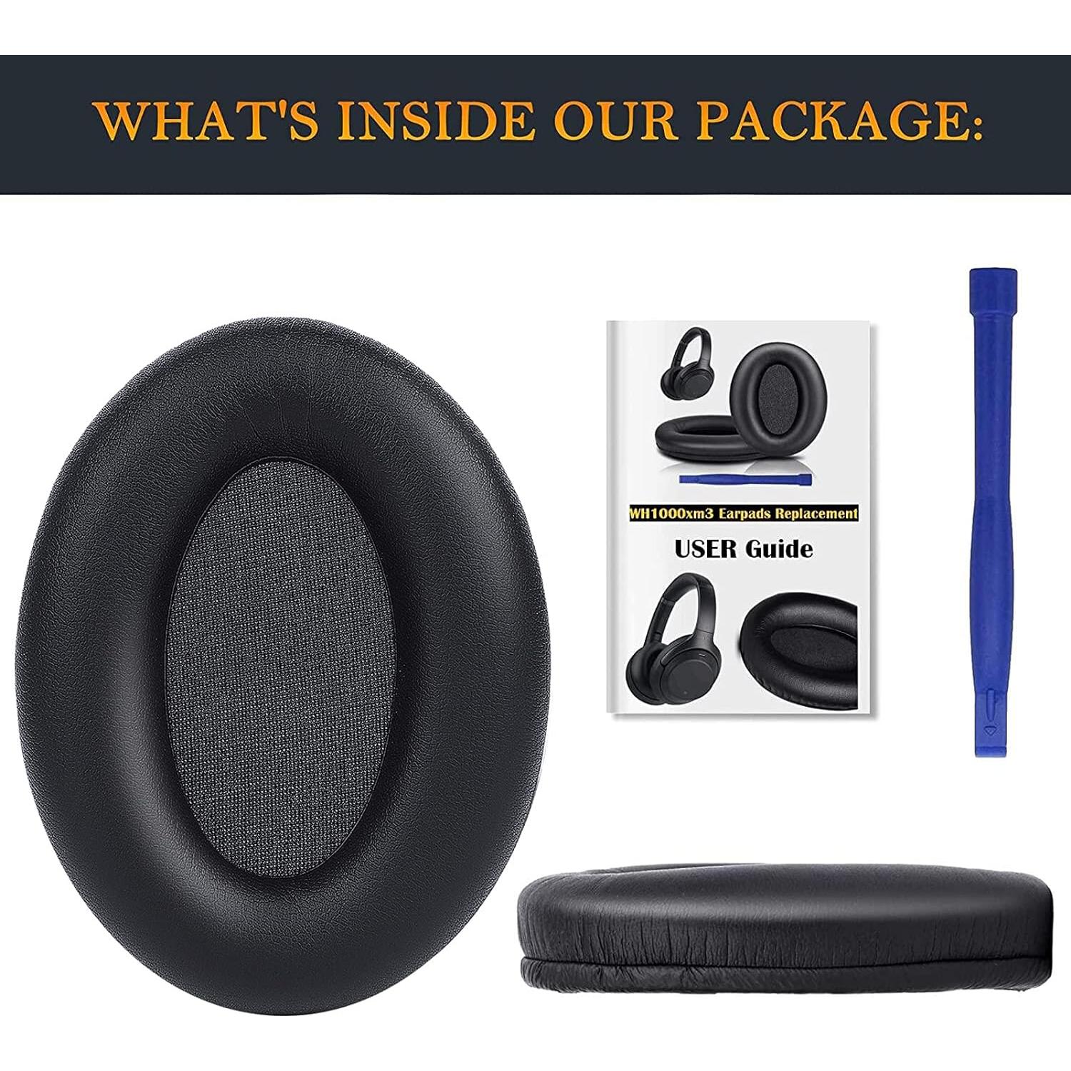 Almohadillas de Reemplazo SOULWIT para Auriculares Sony WH-1000XM3