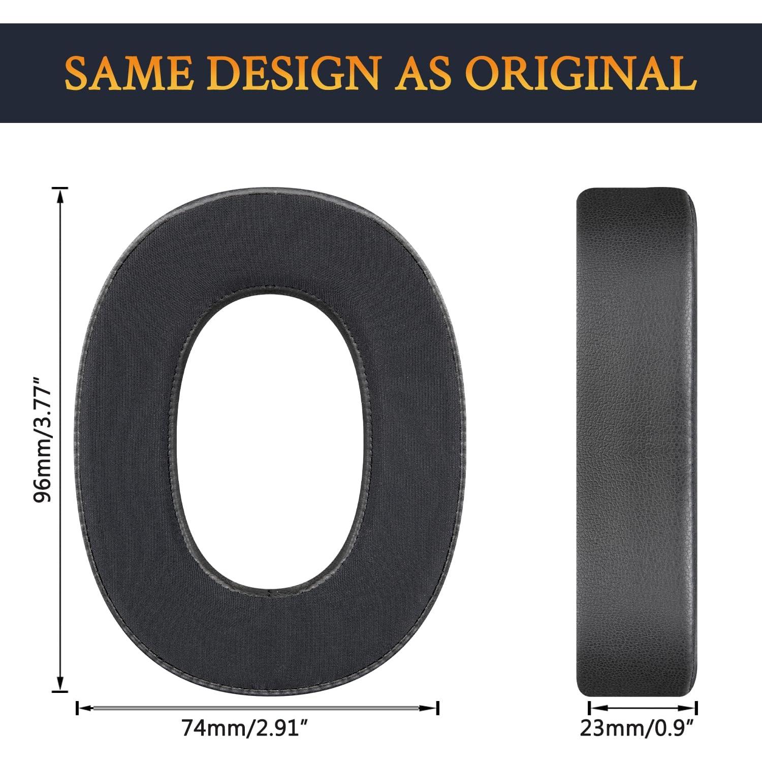 Almohadillas de Gel Refrigerante SOULWIT para Auriculares Jabra Elite 85h - Negro