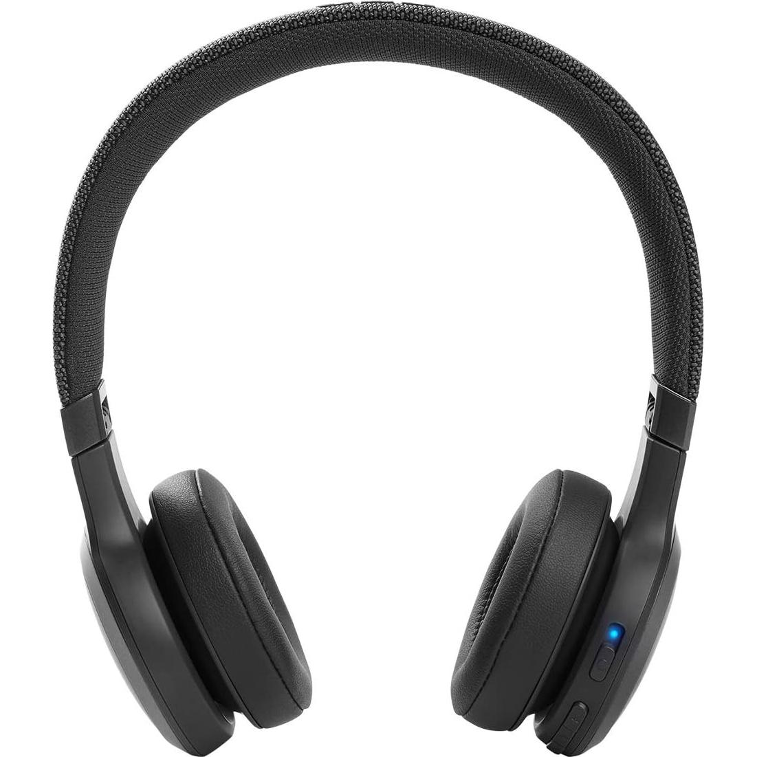 JBL Live 460NC - Wireless On-Ear Noise Cancelling Headphones with Long Battery Life and Voice Assistant Control - Black & Flip 6 - Portable Bluetooth Speaker
