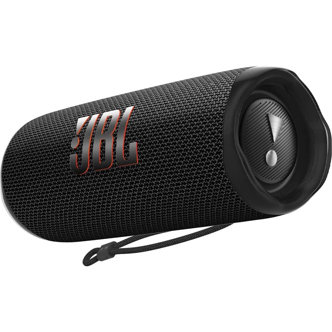 JBL Live 460NC - Wireless On-Ear Noise Cancelling Headphones with Long Battery Life and Voice Assistant Control - Black & Flip 6 - Portable Bluetooth Speaker