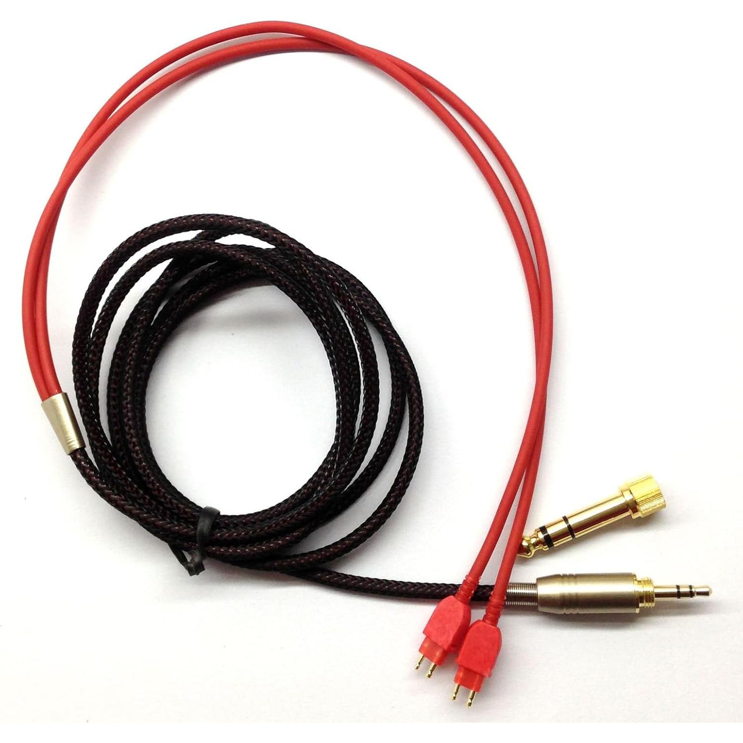 Cable de audio de reemplazo NewFantasia 1.2m para Sennheiser