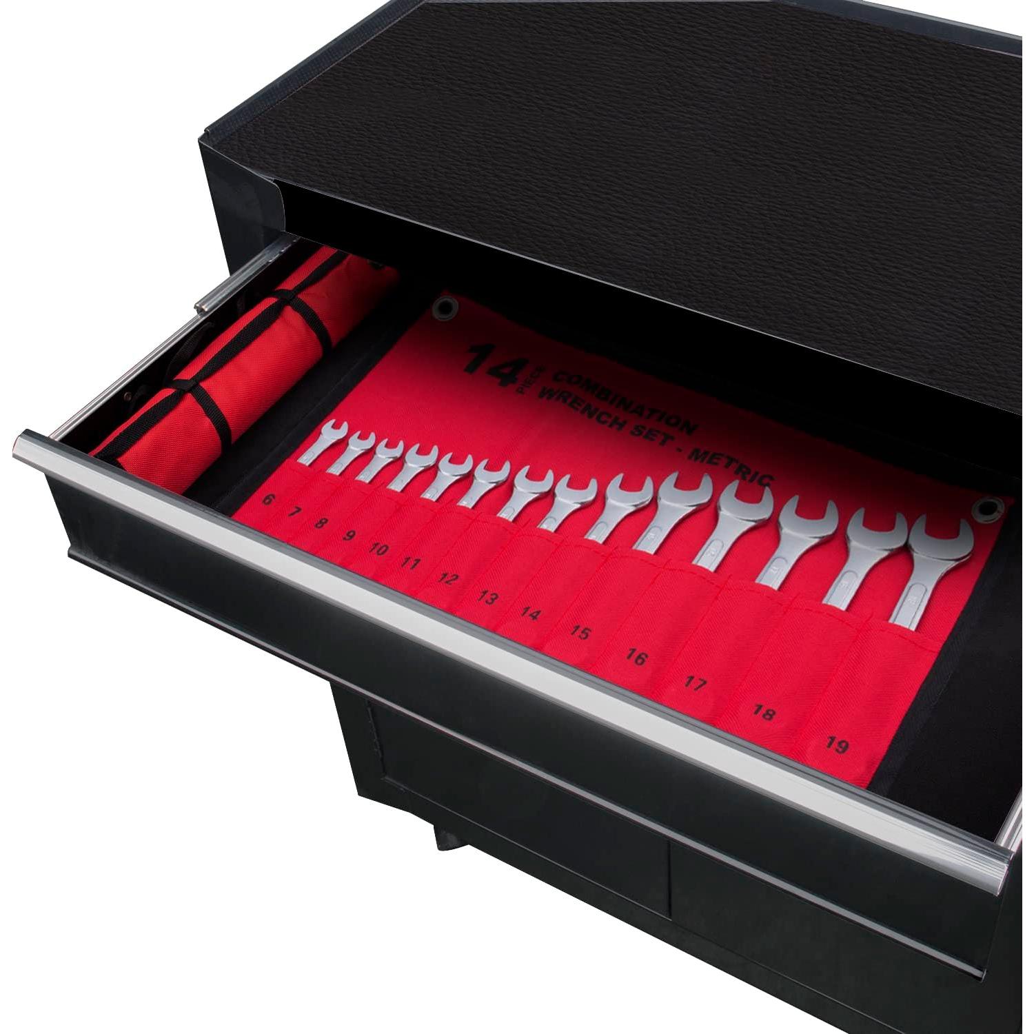 Juego de Llaves de Combinación EFFICERE 14 Piezas 6mm-19mm