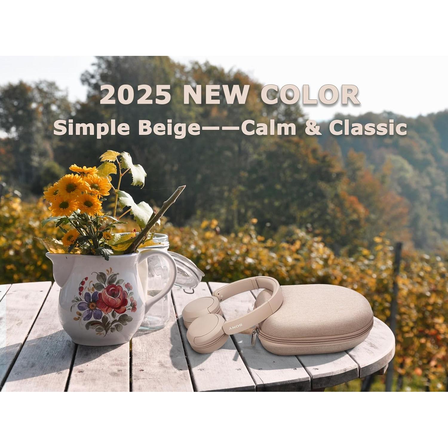 Funda Universal para Auriculares Ginsco Beige - Protección Total