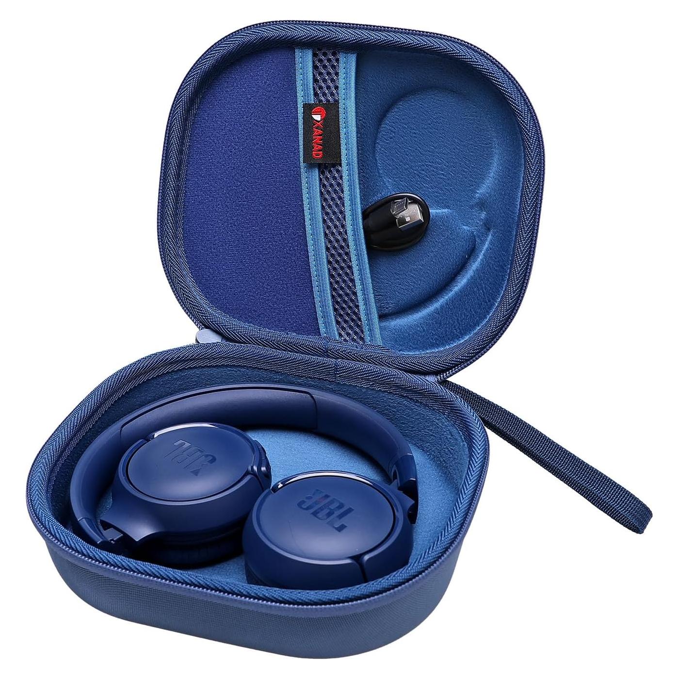 Funda Dura XANAD Azul para Auriculares JBL Tune y Live