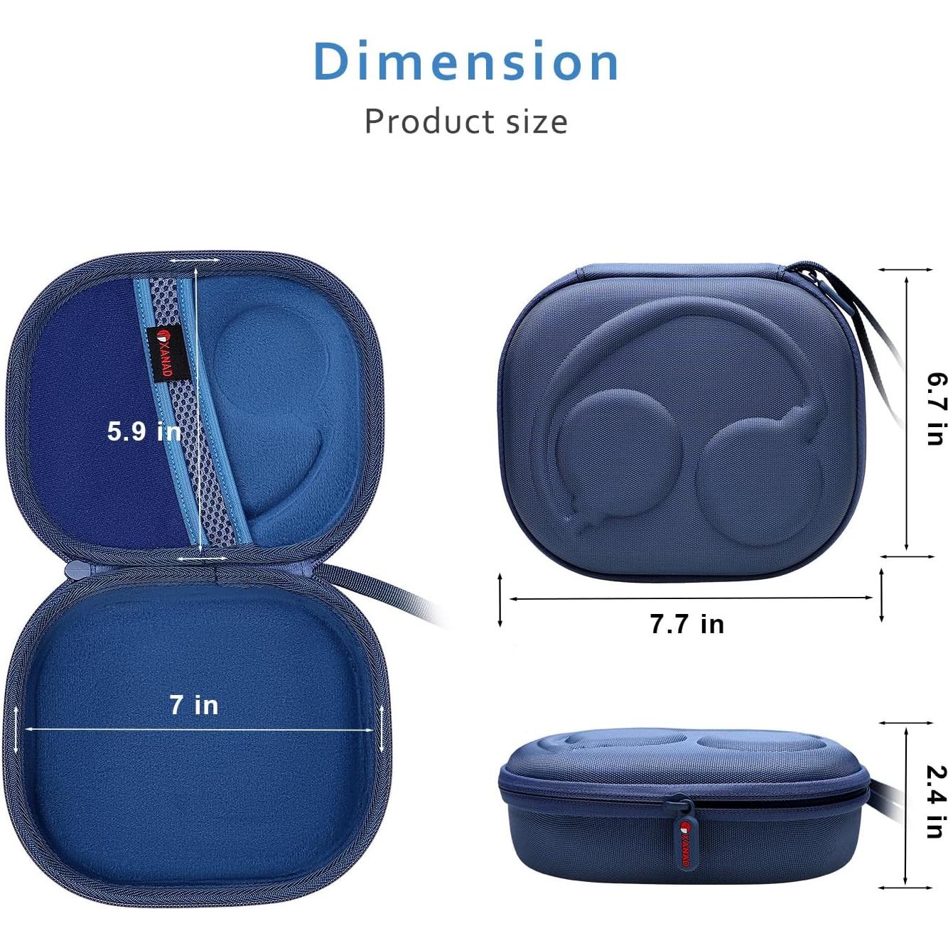 Funda Dura XANAD Azul para Auriculares JBL Tune y Live