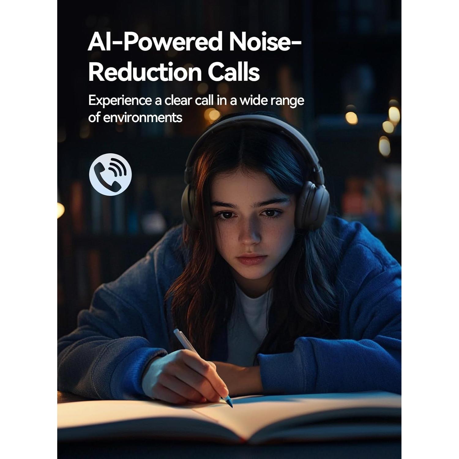 Auriculares Inalámbricos 1MORE HQ20 Bluetooth 65H Negro