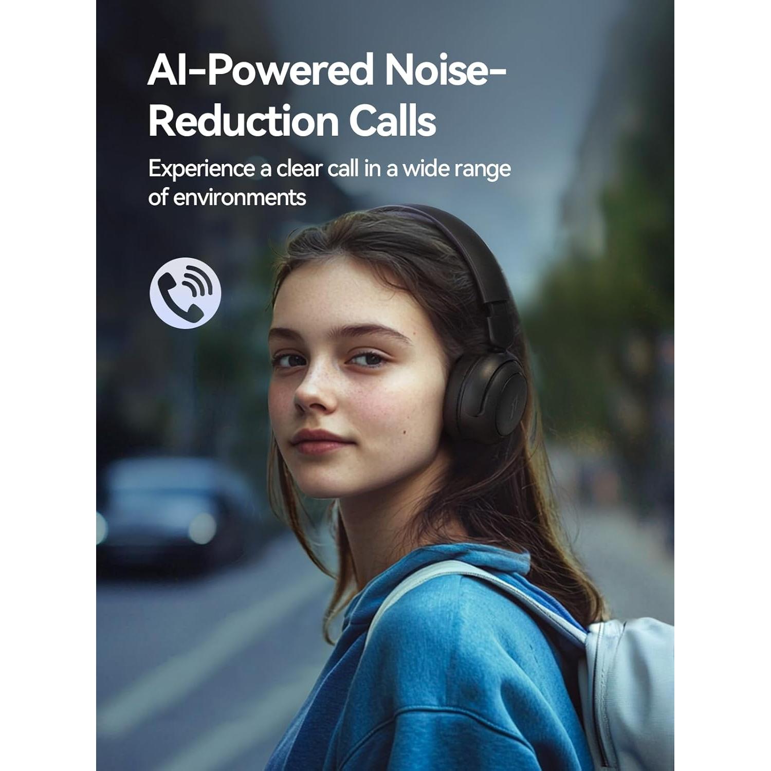 Auriculares Inalámbricos 1MORE HQ20 Bluetooth 65H Negro