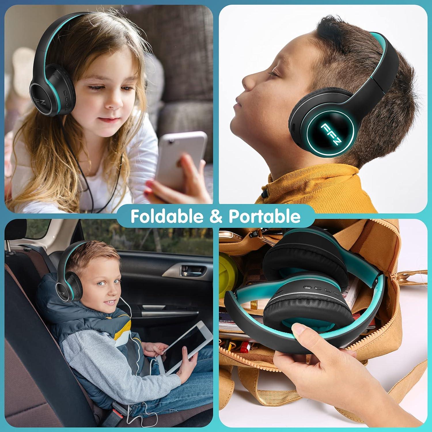 Auriculares Inalámbricos FFZ K21 para Niños con Micrófono y LED