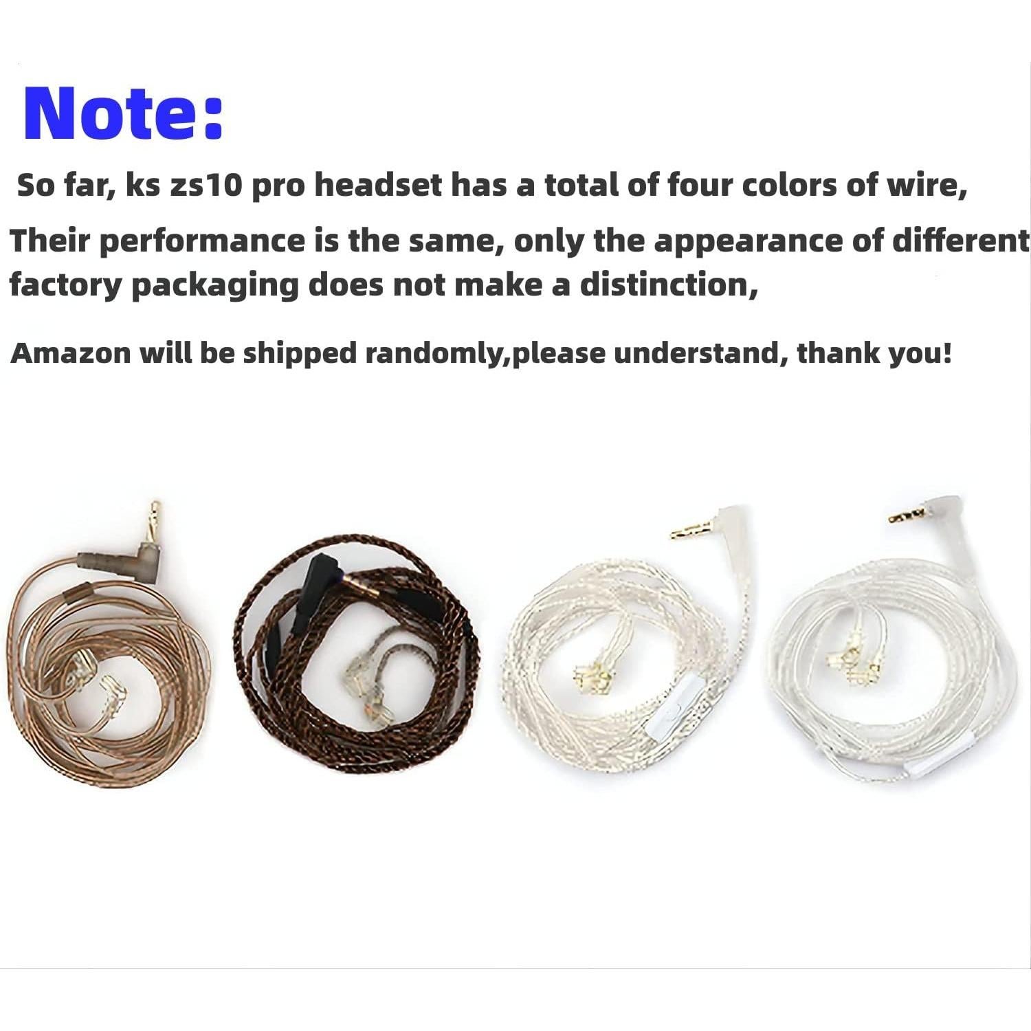 Auriculares KZ ZS10 Pro In-Ear con Cable 4BA+1DD Negro con Mic