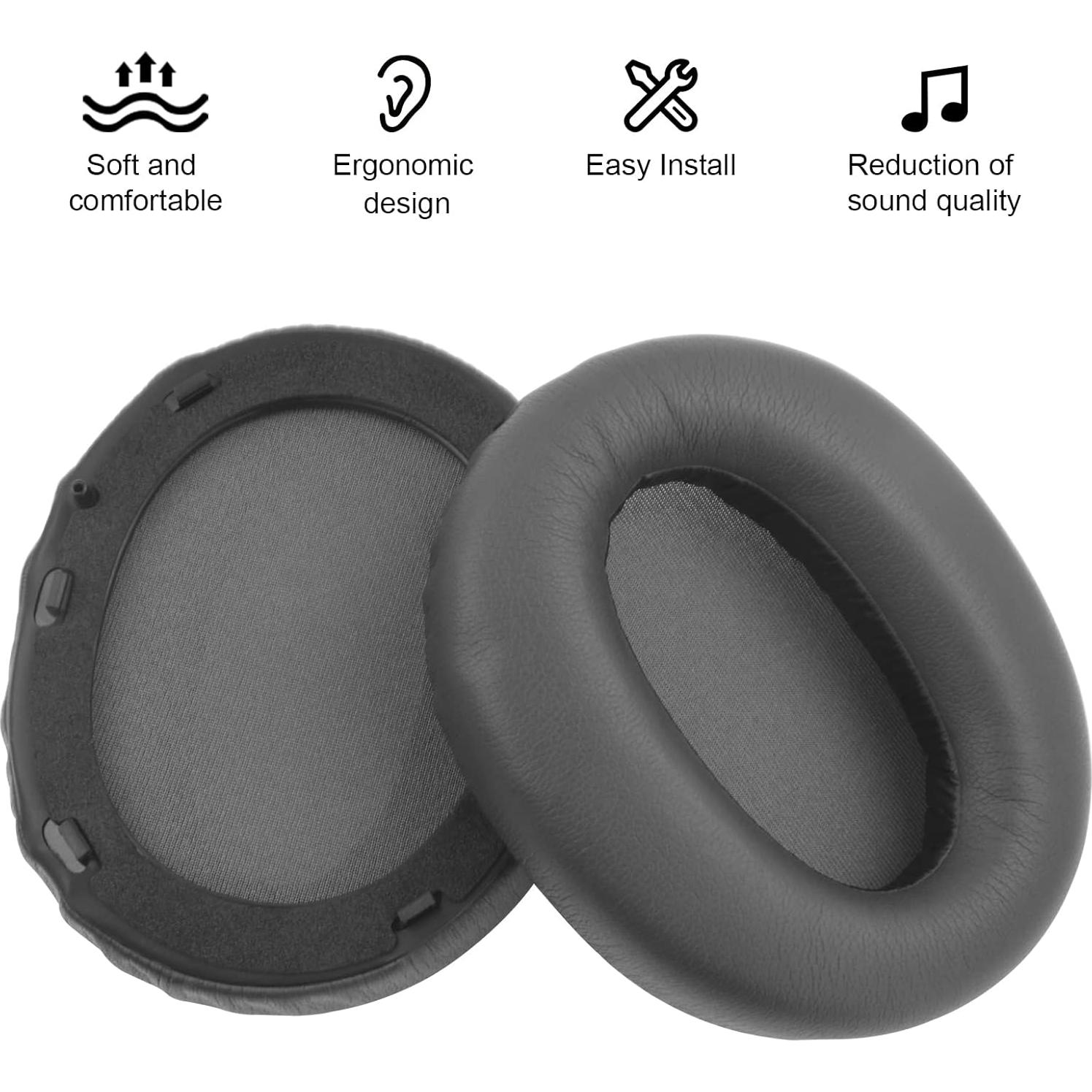 Almohadillas de Repuesto Edifier W820NB - Cuero Sintético