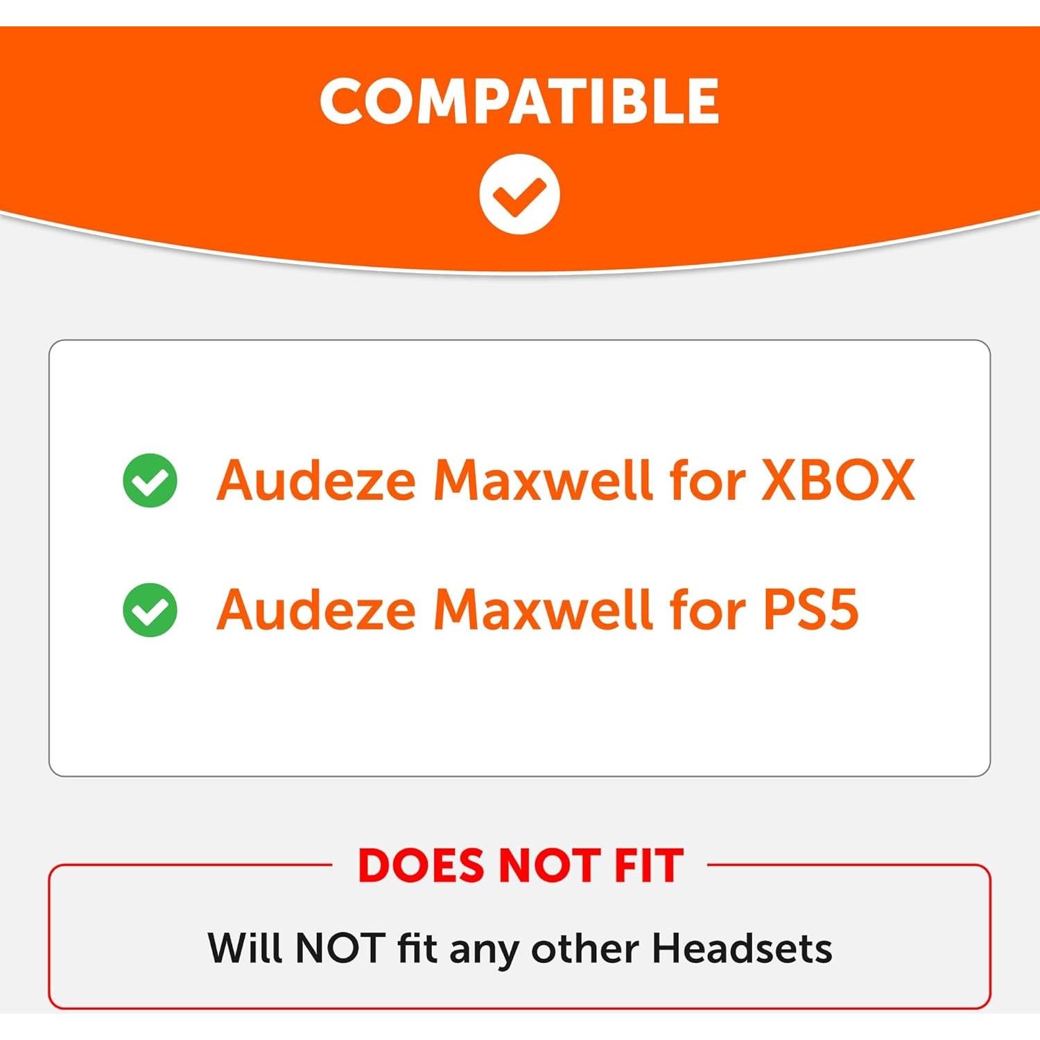 Diadema WC HeadbandZ Maxwell V2 - Silicona Ancha para Audeze