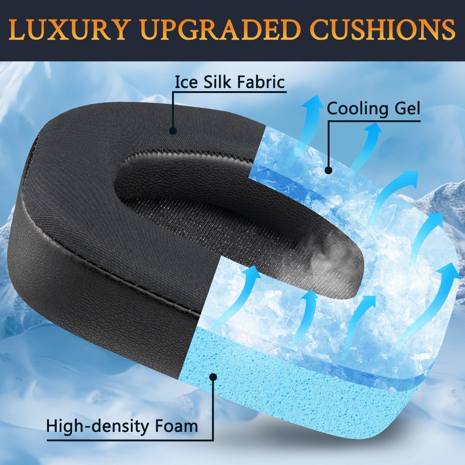 Almohadillas de Gel Refrigerante SOULWIT para Auriculares AW988